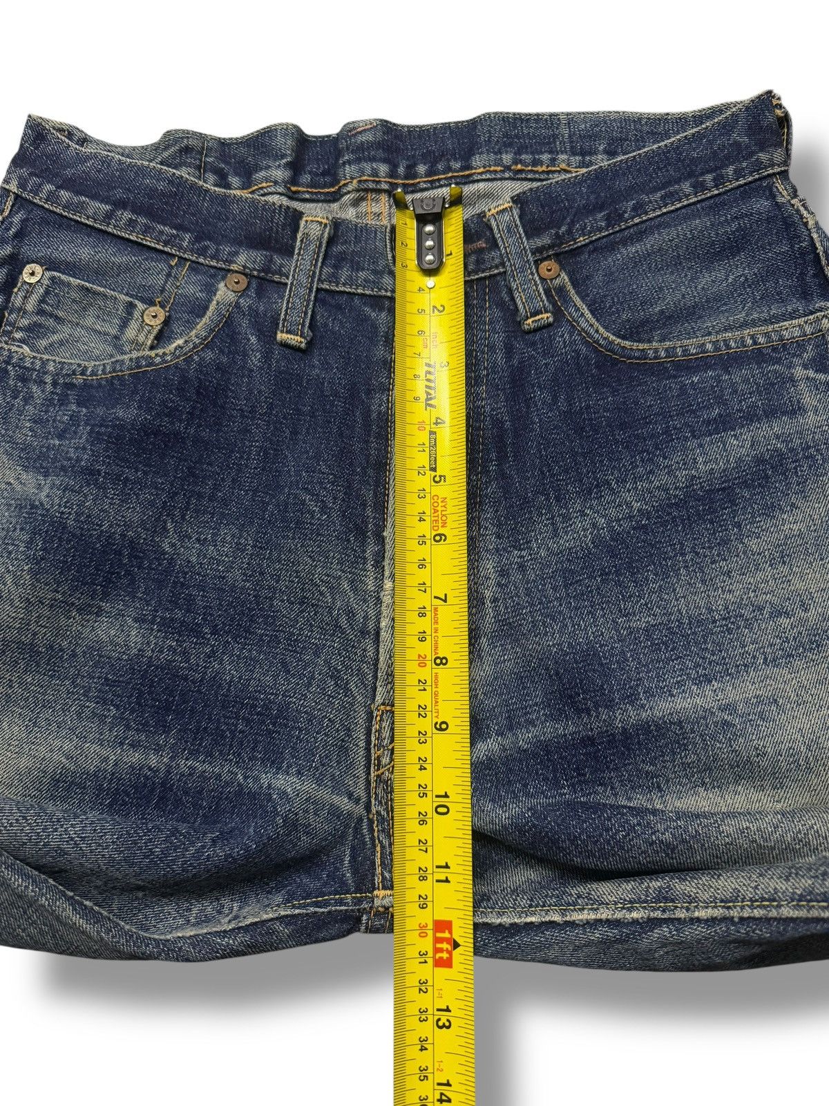 Denime Vintage 90s Denime Lot 66 Selvedge Denim Jeans Japan | W29 Size US 29 - 16 Thumbnail