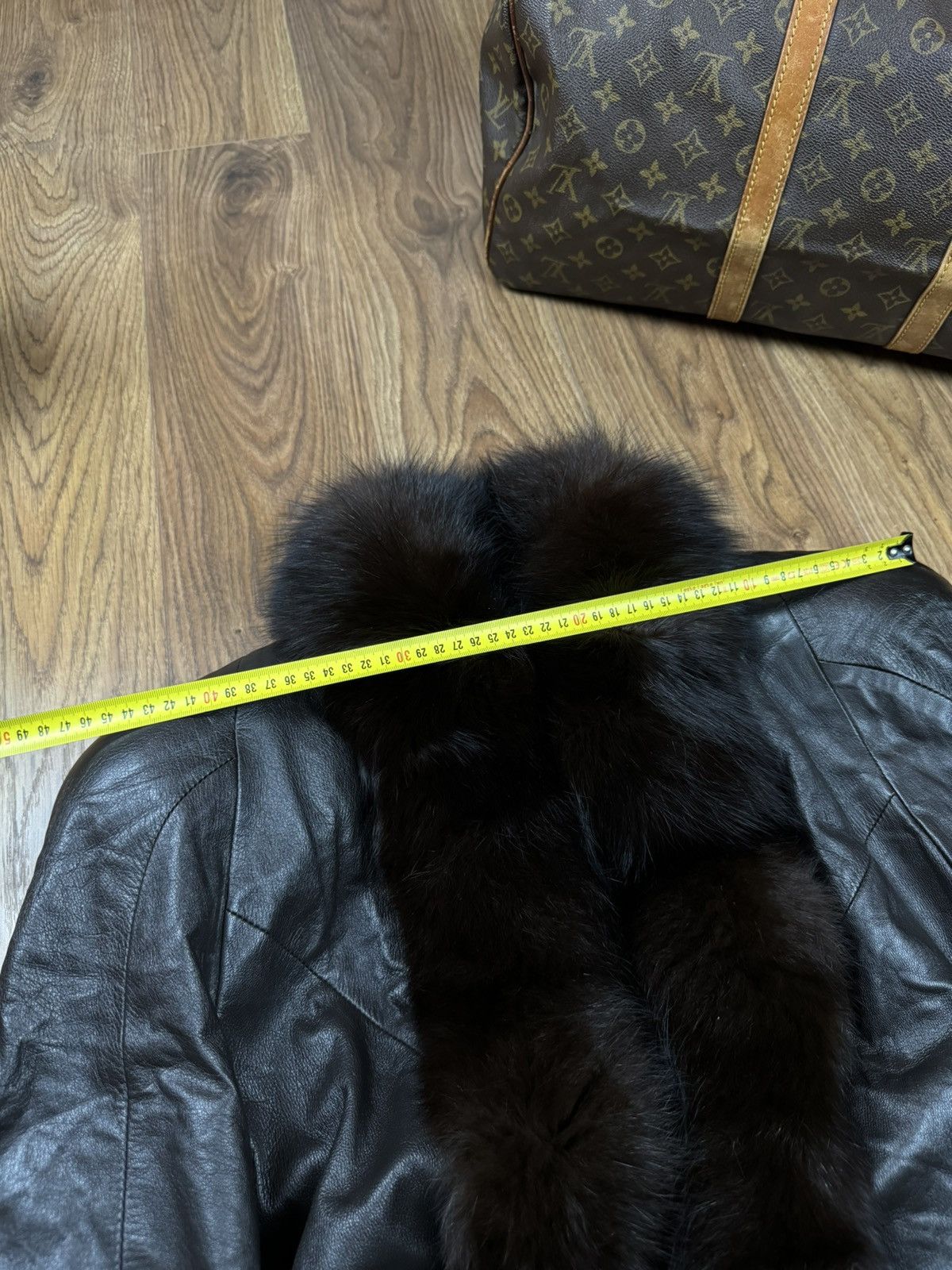 Other Leather coat Rallee fur fox Korea original luxury rare item Size L / US 10 / IT 46 - 7 Thumbnail