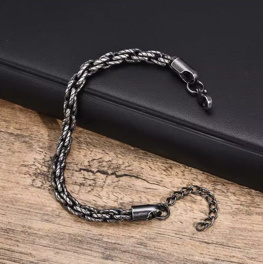 Jewelry 6mm Anchor Chain Bracelet Size ONE SIZE - 3 Thumbnail