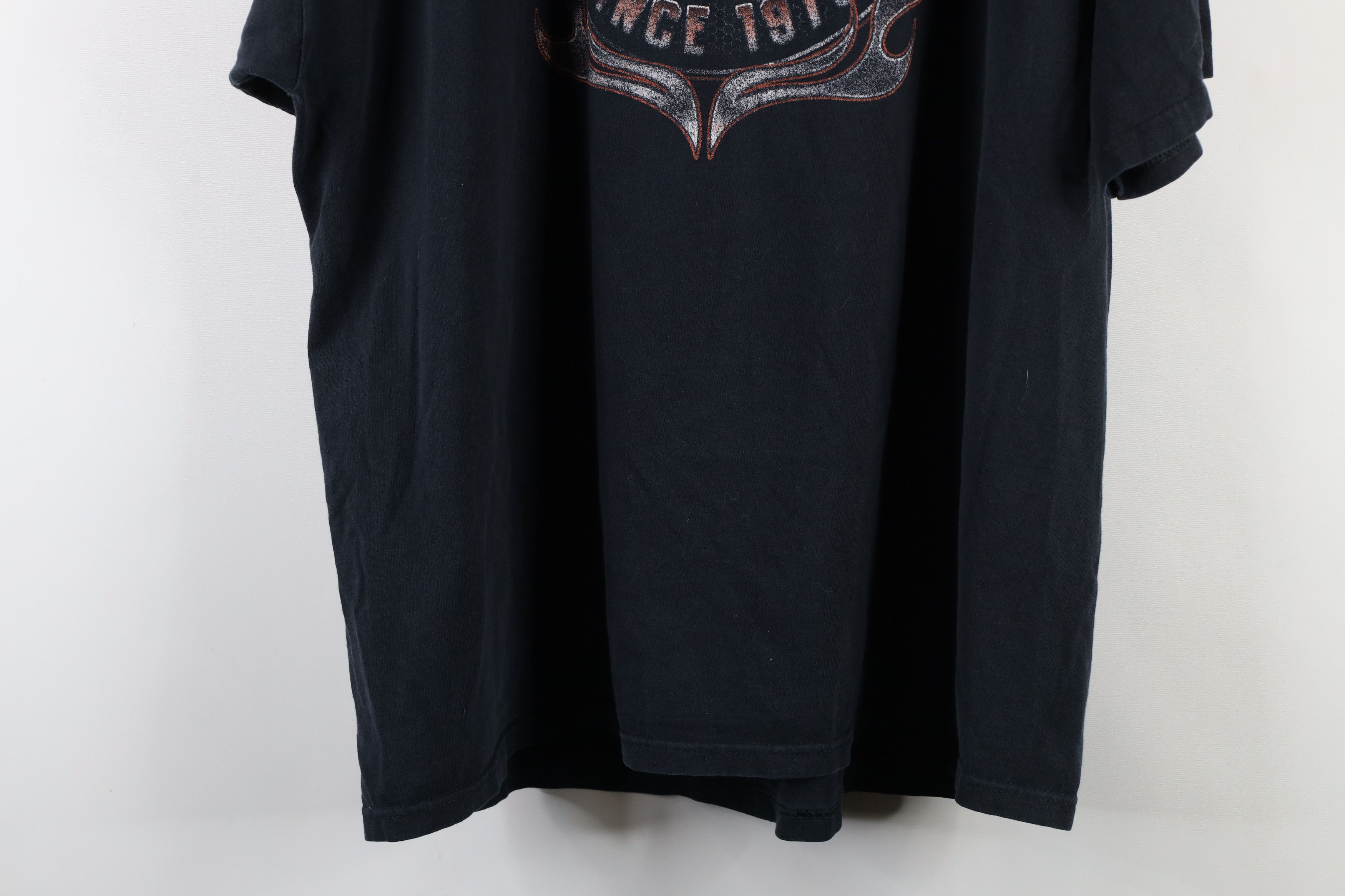 Vintage Vintage 90s Easyriders Motorcycles Fire Flames Skull T-Shirt Size US XXL / EU 58 / 5 - 14 Thumbnail
