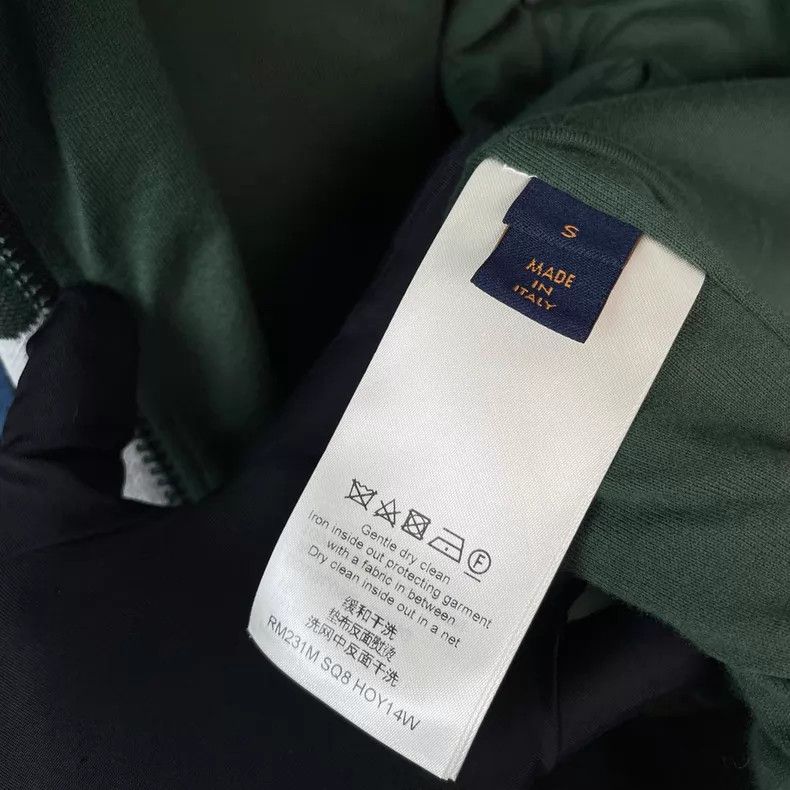Louis Vuitton Louis Vuitton Knit Jacket with Full Logo in Dark Green Bul Size US S / EU 44-46 / 1 - 4 Thumbnail