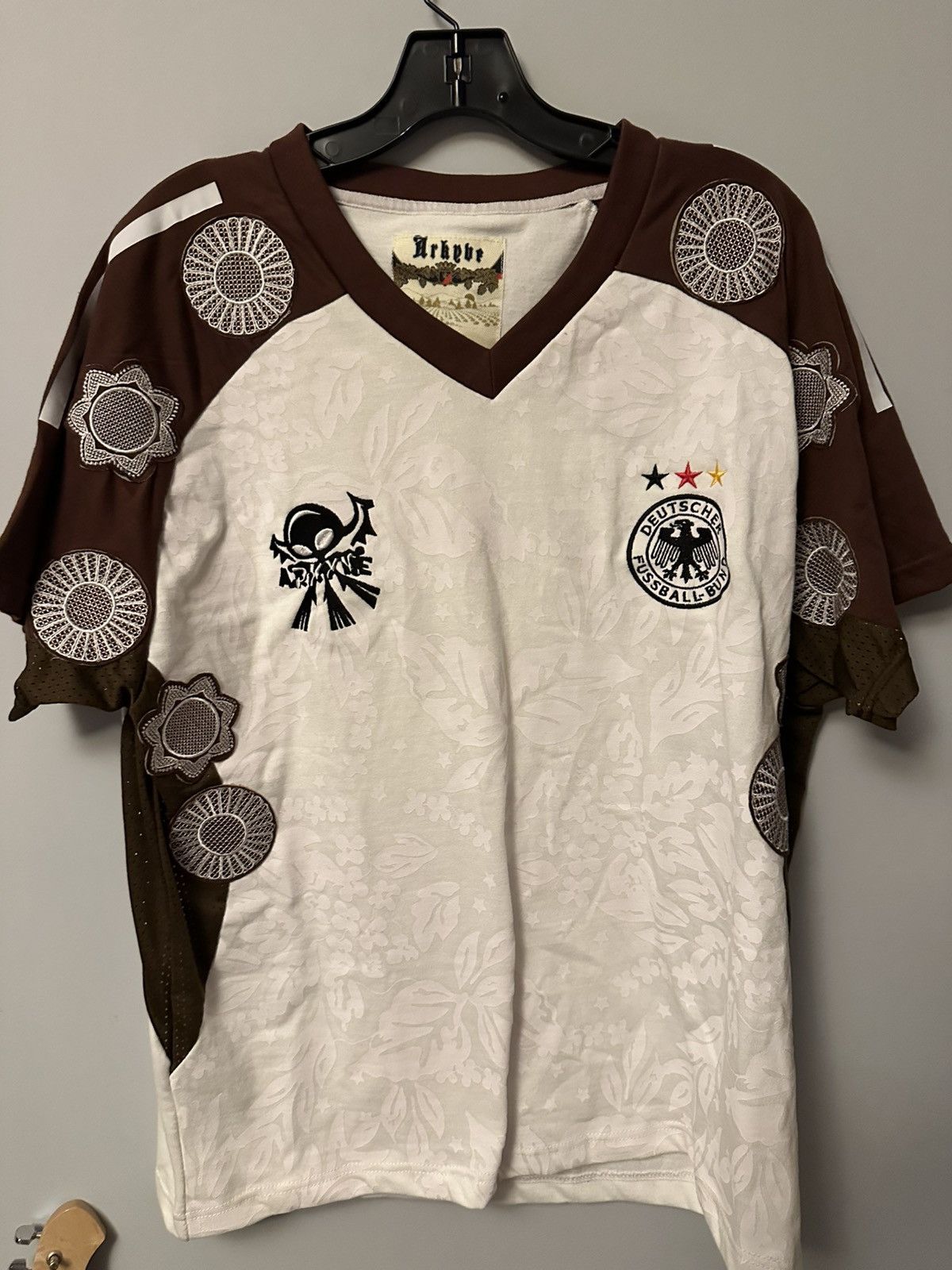 Vintage Rare arkyve Germany jersey Size US L / EU 52-54 / 3 - 1 Thumbnail