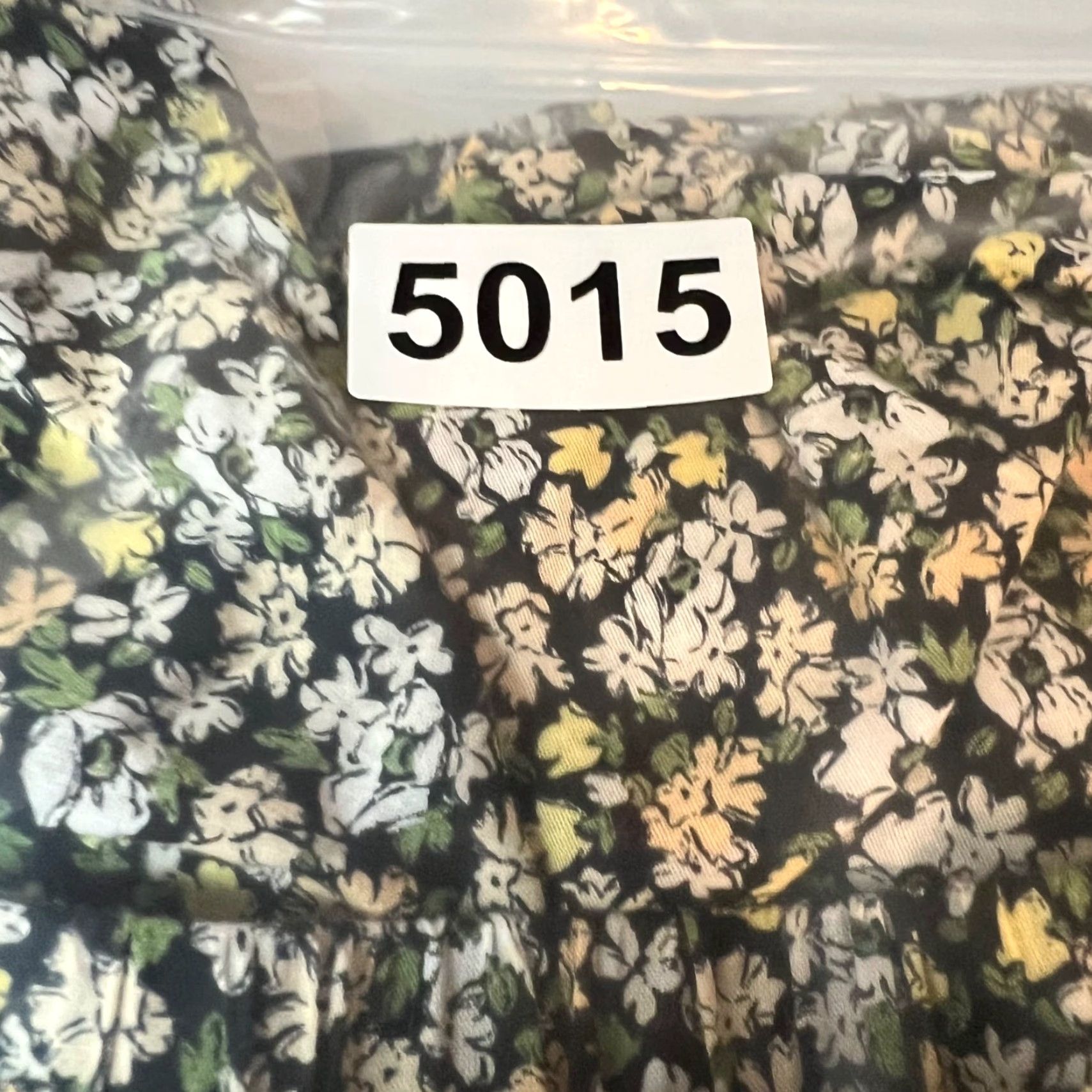 Uniqlo Uniqlo Womens Small Black Floral Cotton Dress Square Neck Puff Sleeves Tiered Dress Size S / US 4 / IT 40 - 8 Thumbnail