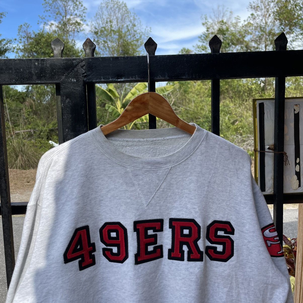 Starter 🔥Vintage 90s San Francisco 49ers Big Logo Boxy Sweatshirts Size US M / EU 48-50 / 2 - 4 Thumbnail