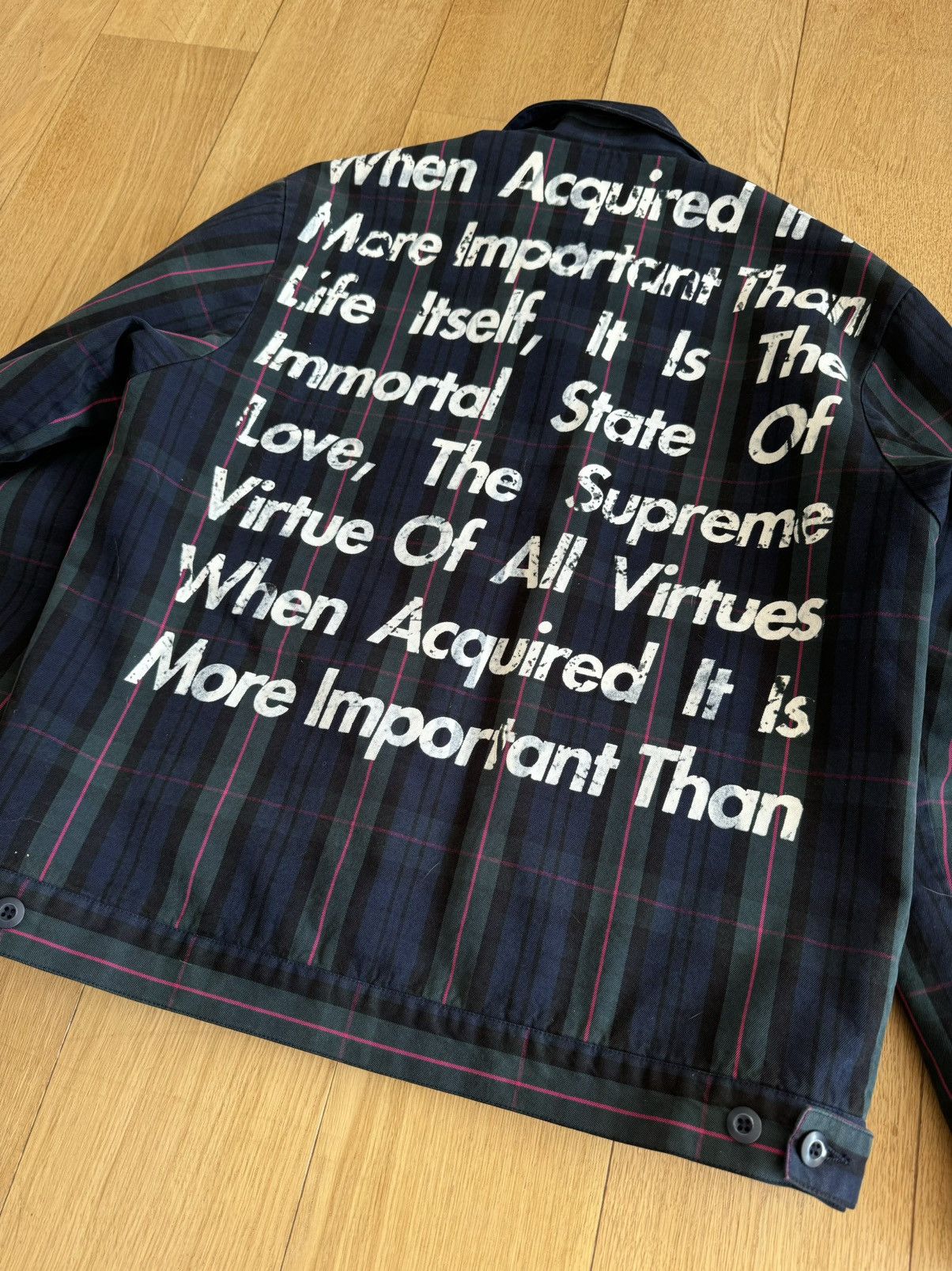 Comme des Garcons × Junya Watanabe × Supreme Supreme x Junya Watanabe CDG Printed Work Jacket Size US M / EU 48-50 / 2 - 6 Thumbnail
