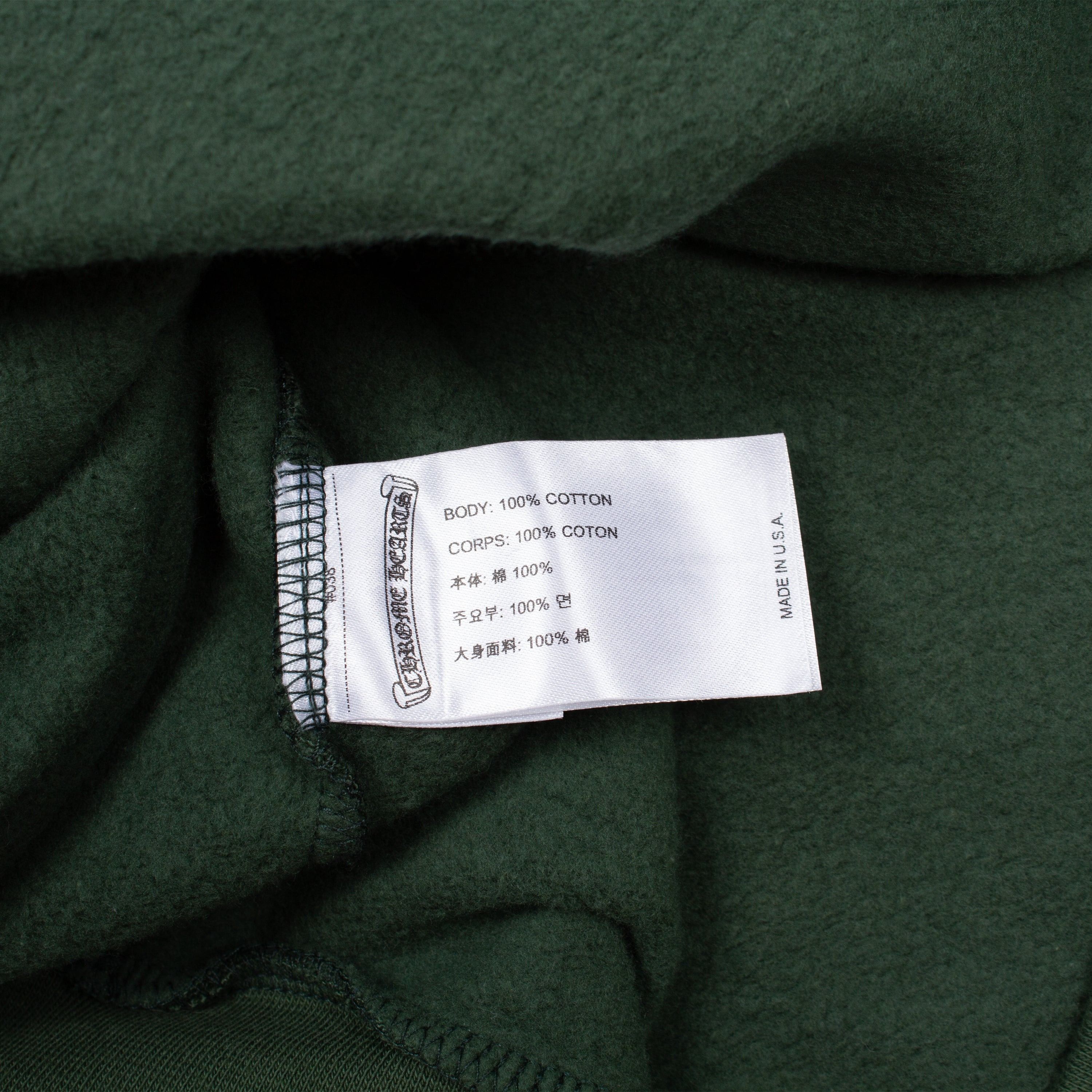 Chrome Hearts CHROME HEARTS GREEN T BAR HOODIE Size US XL / EU 56 / 4 - 4 Thumbnail