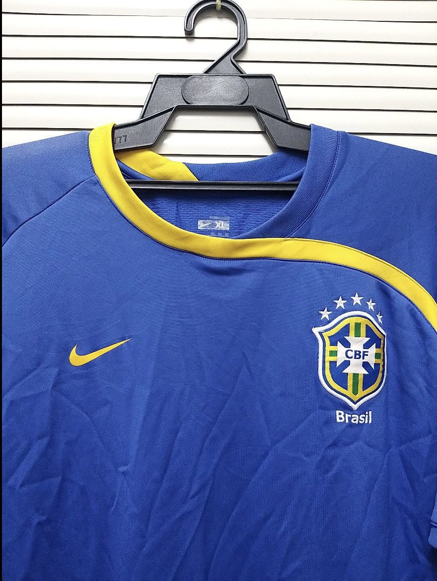 Nike FADED🔥NIKE BRAZIL AWAY JERSEY. Size US XL / EU 56 / 4 - 3 Thumbnail