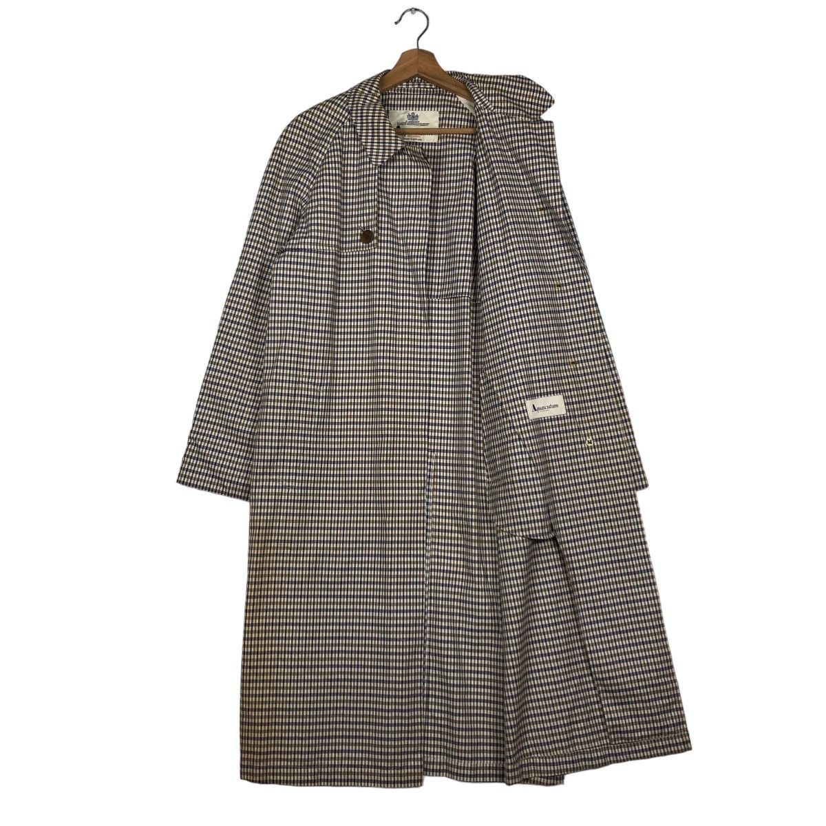 Aquascutum 🔥Long Jacket Aquascutum Made in England Nova Check Design Size US M / EU 48-50 / 2 - 12 Thumbnail