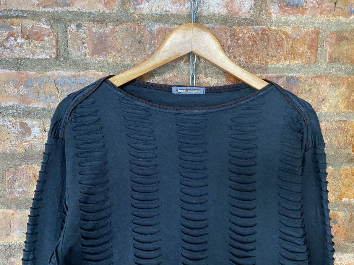 Issey Miyake 1990s Blade Laser Cut Hagi tee Size M / US 6-8 / IT 42-44 - 4 Thumbnail