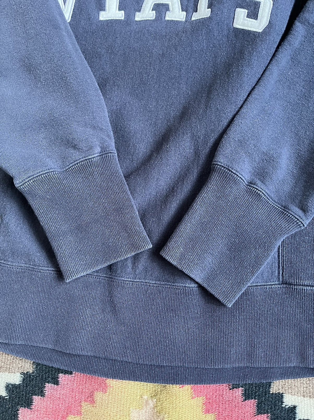 Wtaps WTAPS Japan Navy Blue Logo Design Cotton Sweatshirt Crewneck Size US S / EU 44-46 / 1 - 10 Thumbnail