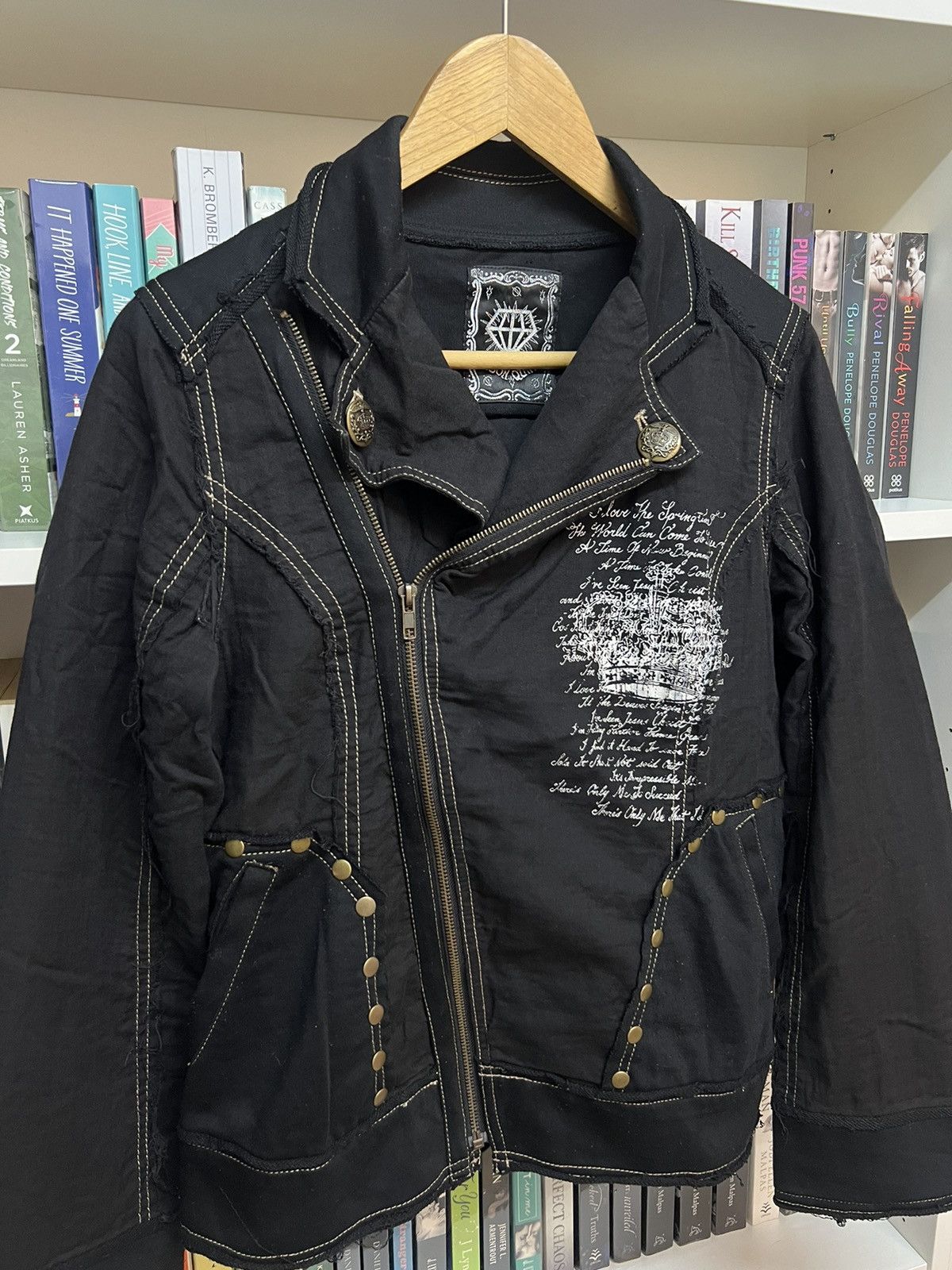 If Six Was Nine Alhon Quins Japan Double Collar Jacket Size US S / EU 44-46 / 1 - 2 Thumbnail