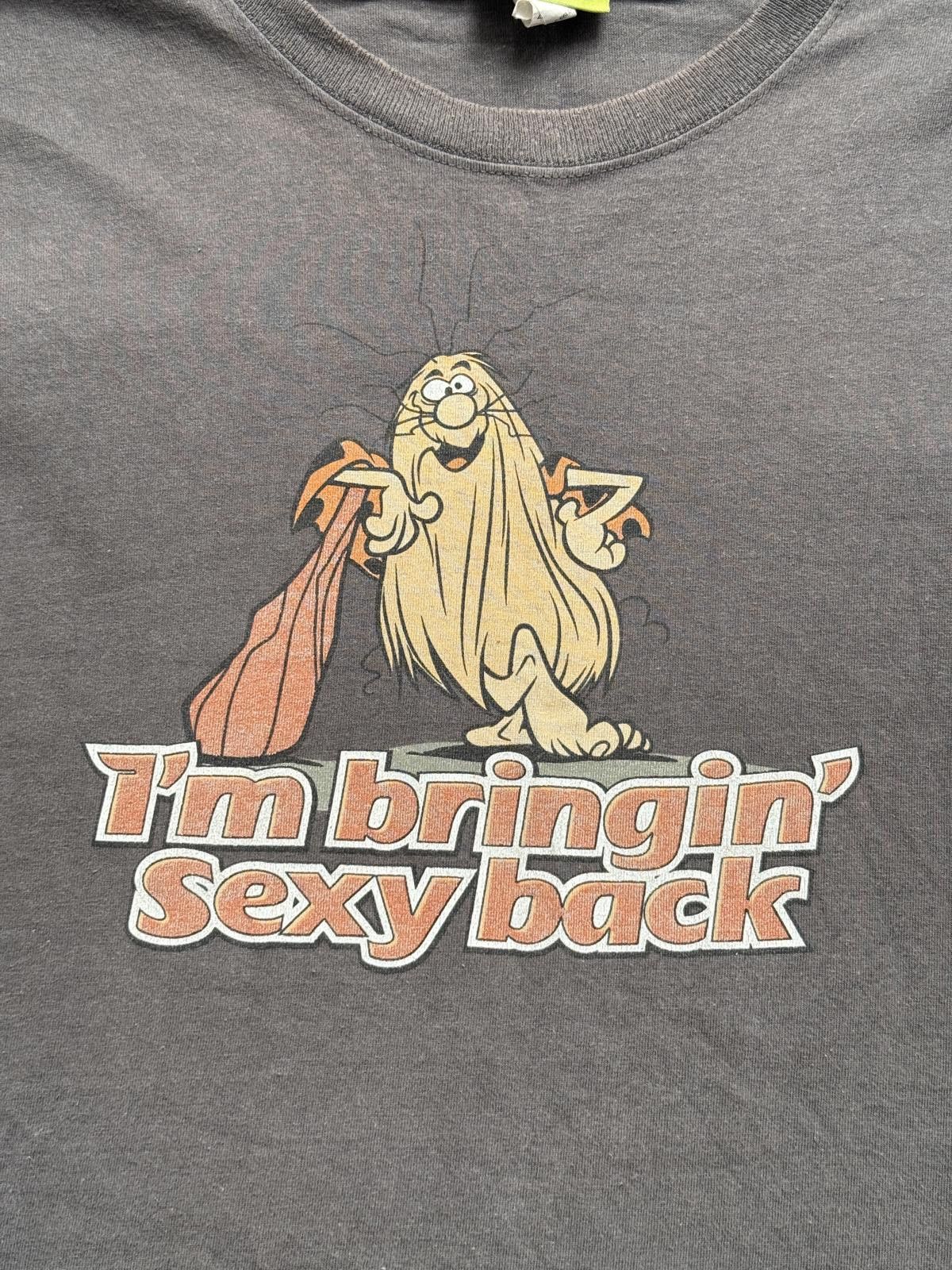 Designer Faded Captain Caveman T-shirt Y2k Bringin Sexy Back Tee XXL Size US XXL / EU 58 / 5 - 3 Thumbnail