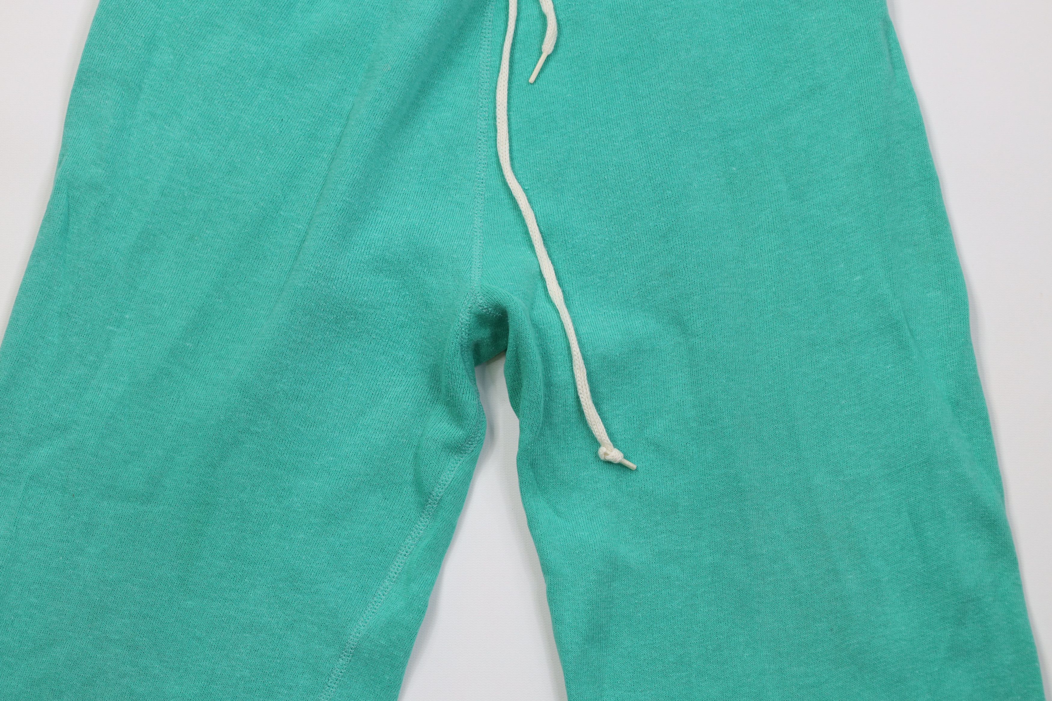 Vintage Vintage 70s Streetwear Gusset Sweatpants Joggers Teal USA Size 32" / US 10 / IT 46 - 3 Thumbnail