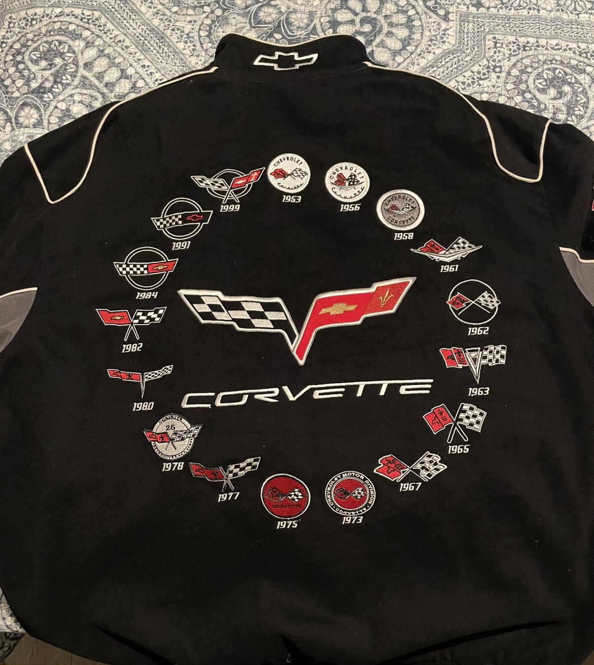 NASCAR × Vintage XX-Large Corvette Racing Jacket Size US XXL / EU 58 / 5 - 3 Thumbnail