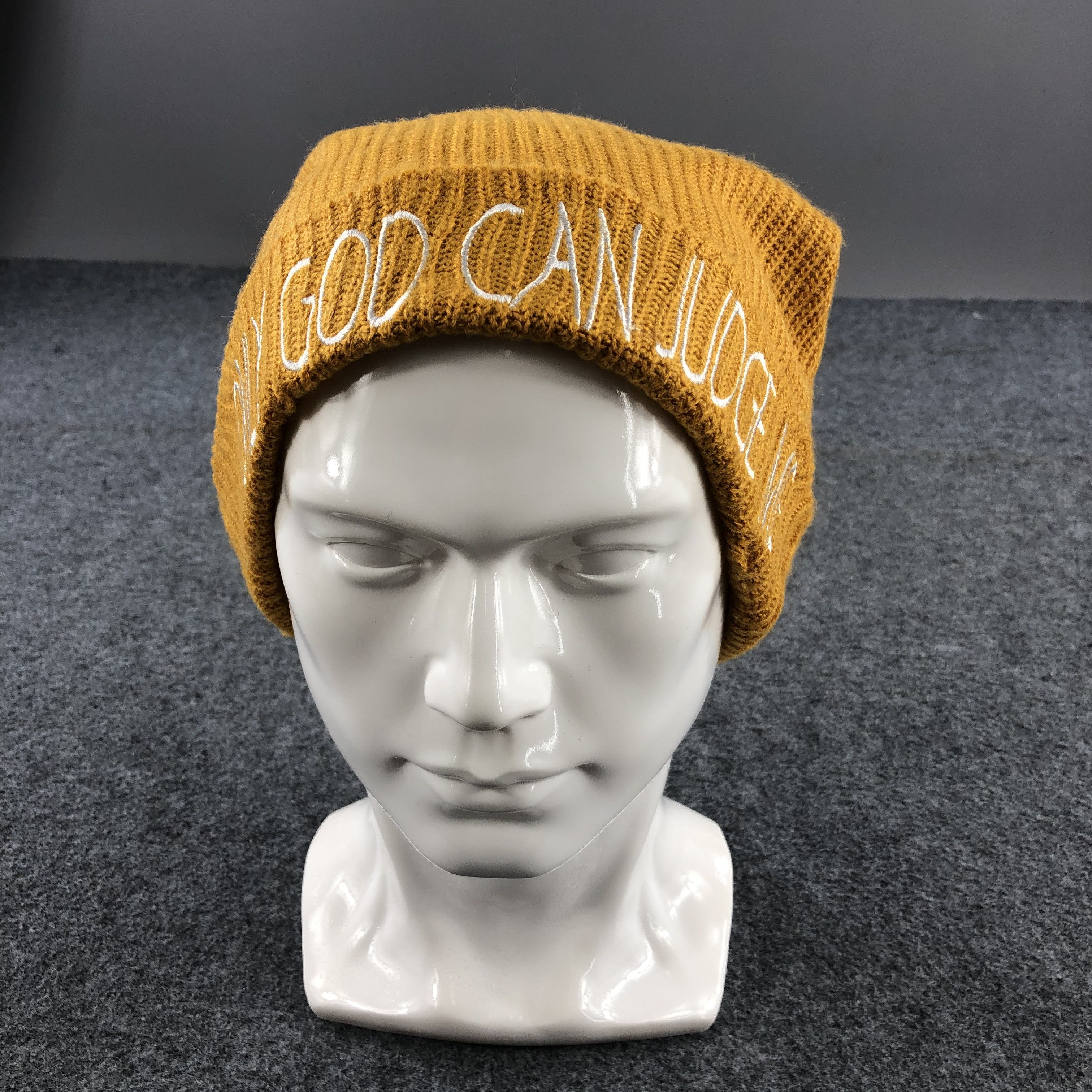 Vintage Unknown Only God Can Judge Me Beanie Snowcap Snow Hat B175 Size ONE SIZE - 2 Thumbnail