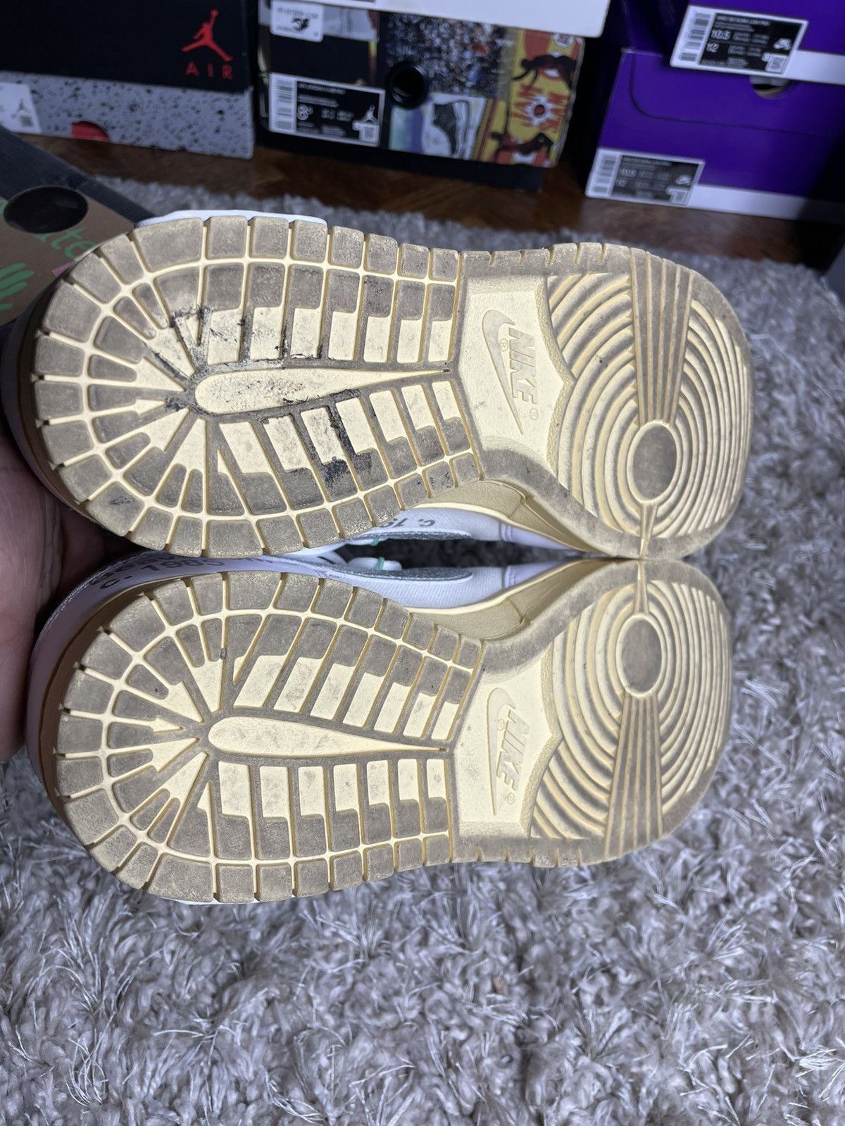Nike × Off-White Off White Dunk Low Lot 1 of 50 Size US 9.5 / EU 42-43 - 12 Thumbnail