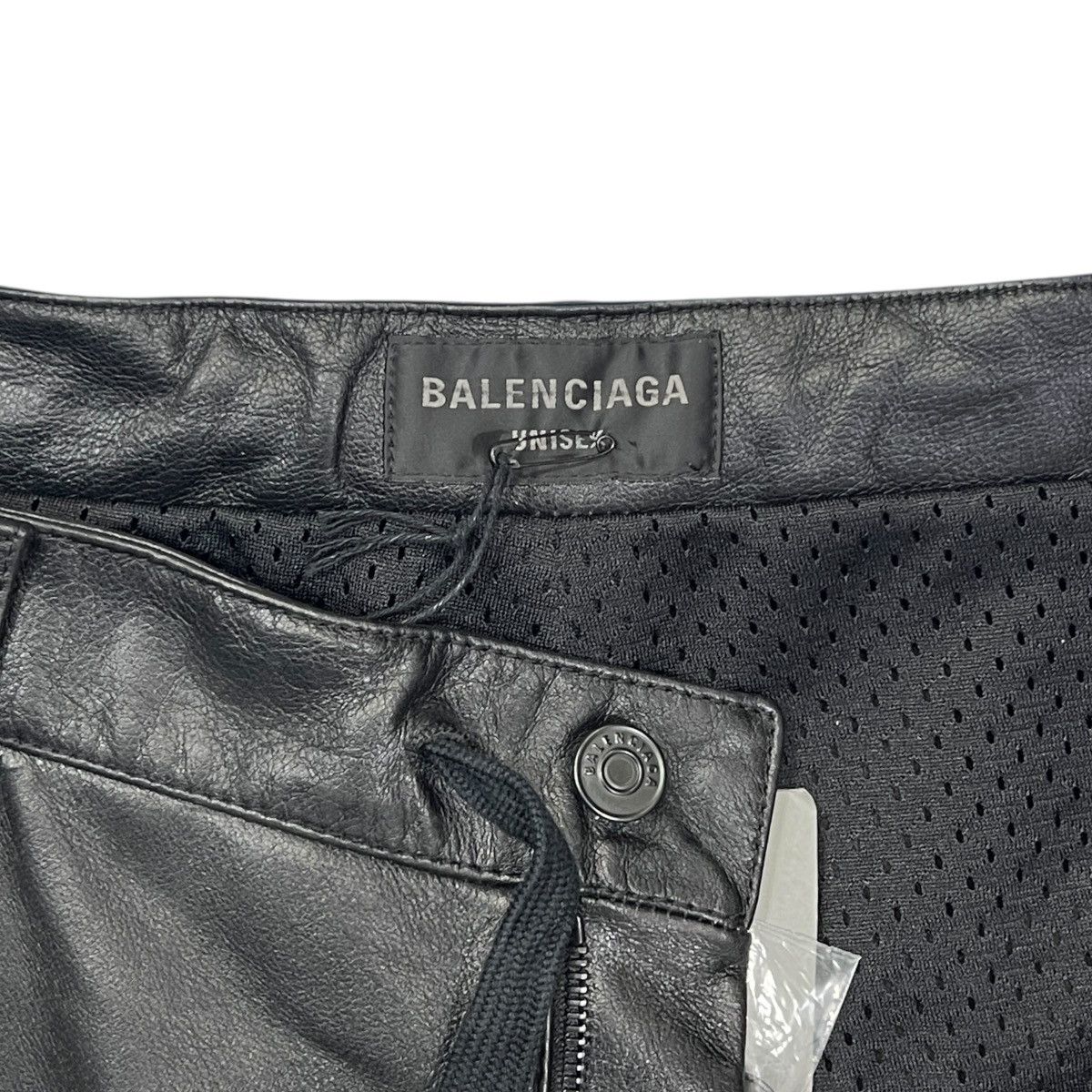 Balenciaga BALENCIAGA 2024SS Demna Gvasalia Leather Biker Racing Pants Size US 32 / EU 48 - 4 Thumbnail