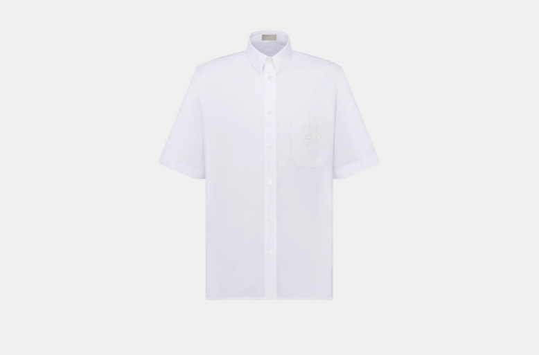 o1w1db10525 393C53 Shirt in White