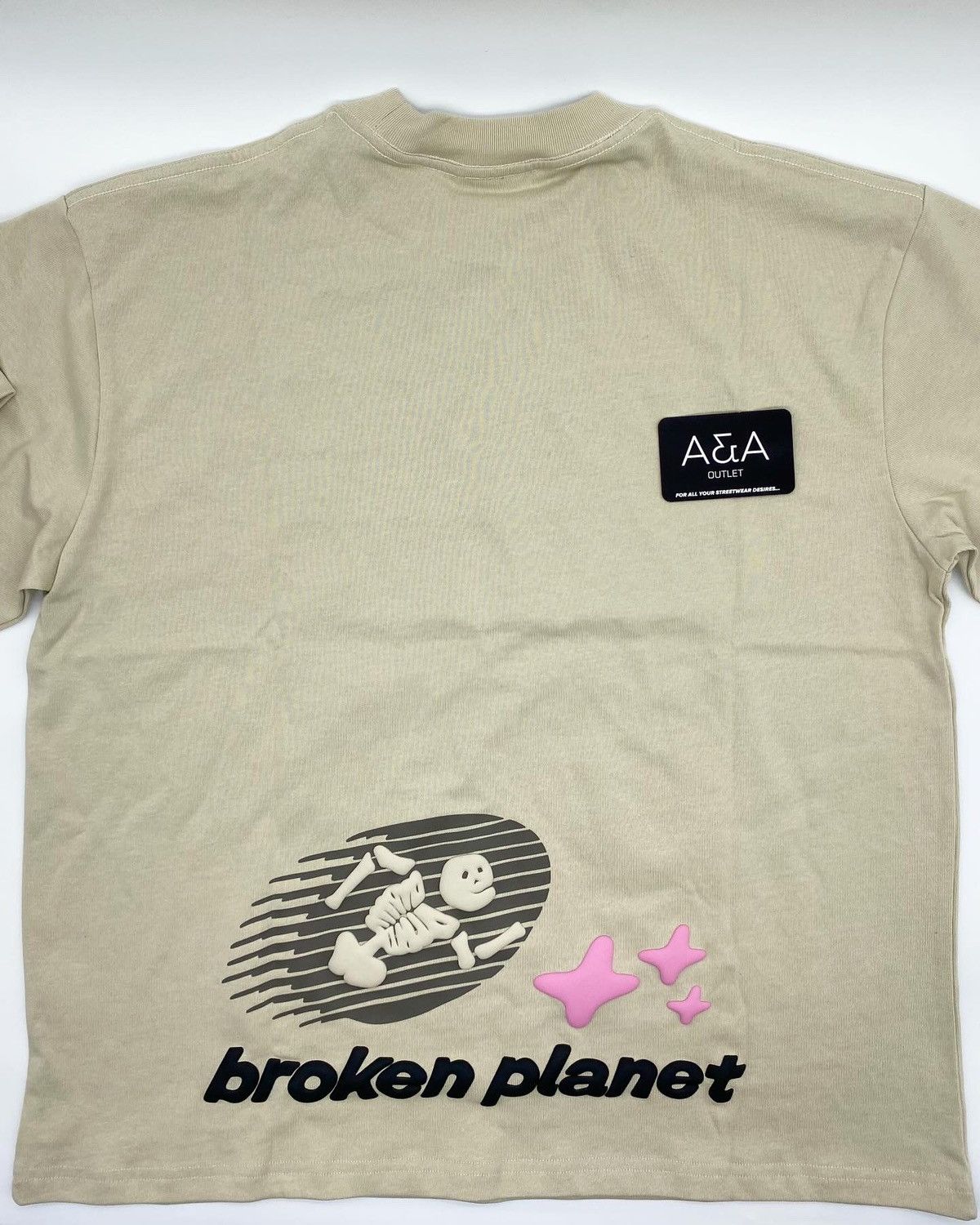 Broken Planet Broken Planet Cosmic Speed T-shirt Bone White L Brand New Size US L / EU 52-54 / 3 - 2 Thumbnail