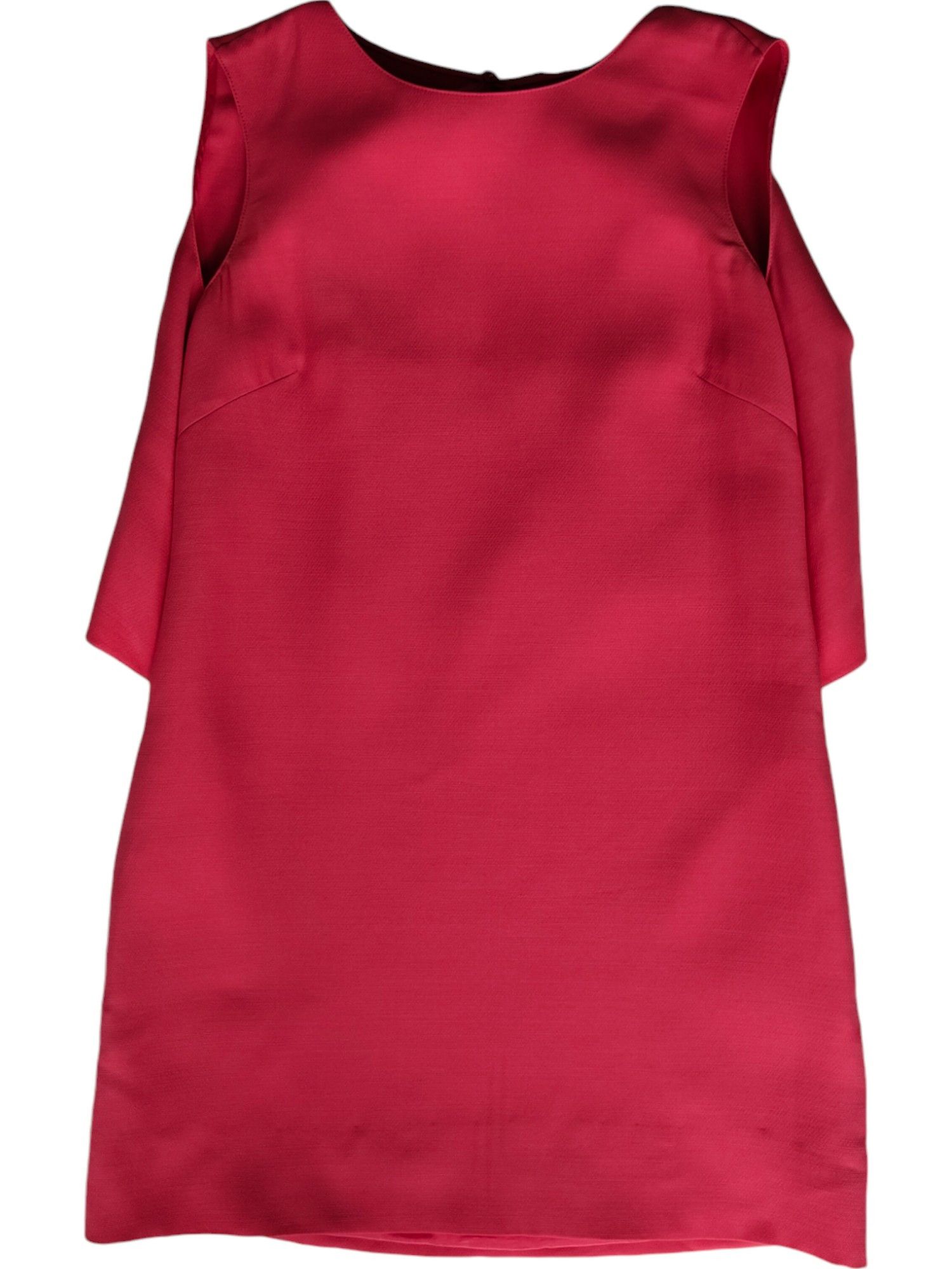 Valentino Fuchsia Sleeveless Round Neck Dress With Open Back Size XS / US 0-2 / IT 36-38 - 1 Thumbnail