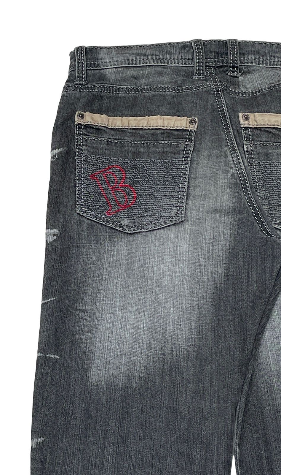 Japanese Brand × Vintage Vintage Japanese Brand Barassi Tactical Jeans 1990s Size US 31 - 8 Thumbnail