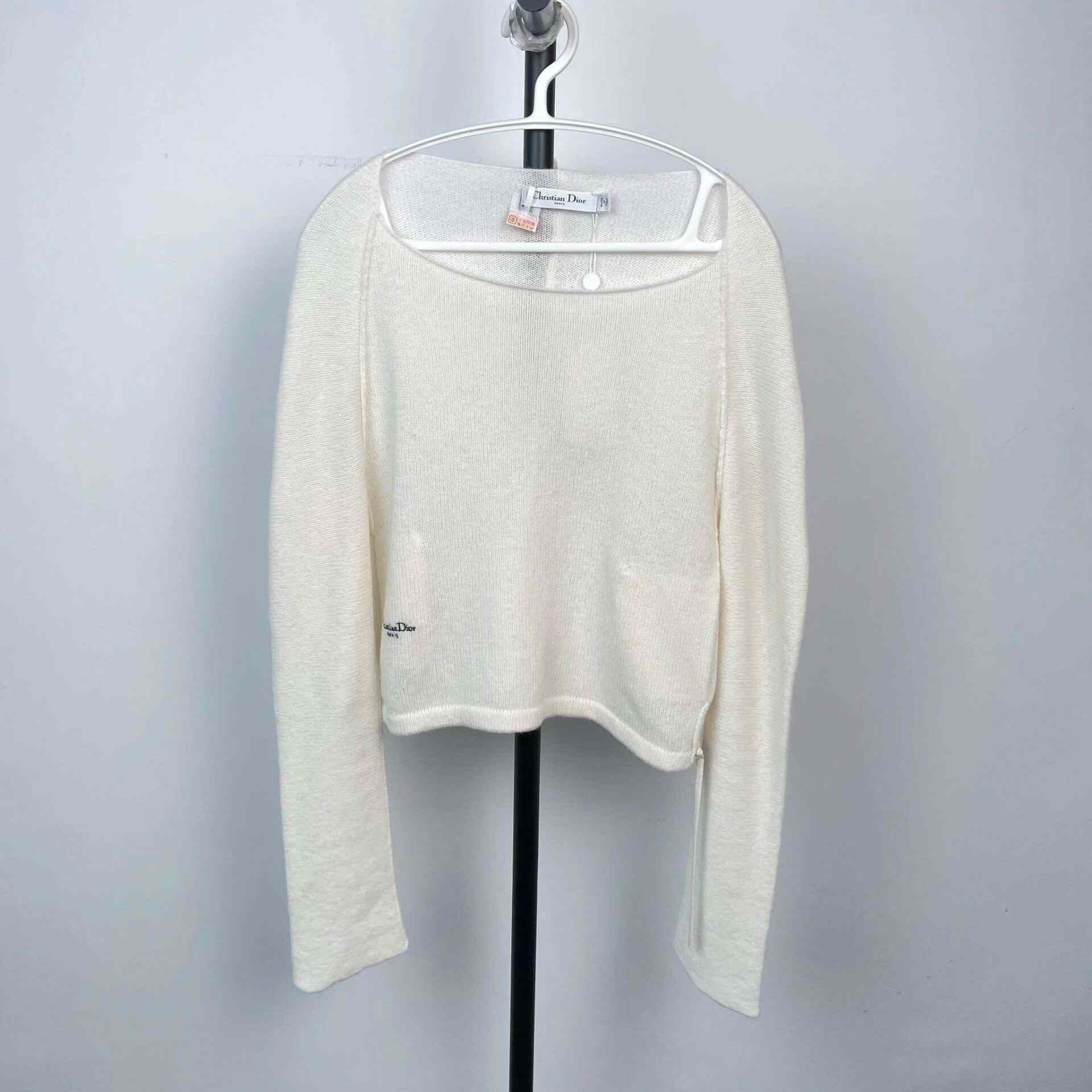 Dior Dior Retro Wool Sweater 36 Women Size S / US 4 / IT 40 - 1 Thumbnail