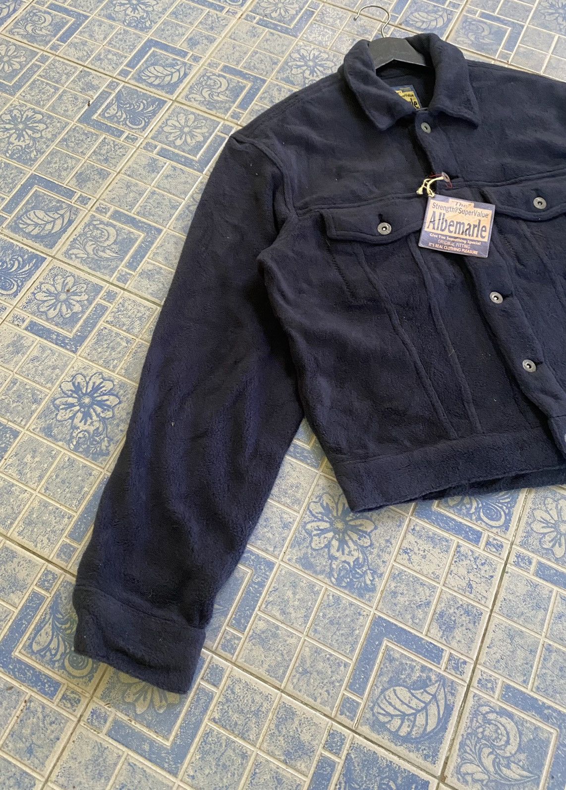 Other VINTAGE 80S ALBEMARLE FLEECE TRUCKER JACKET Size US M / EU 48-50 / 2 - 12 Thumbnail