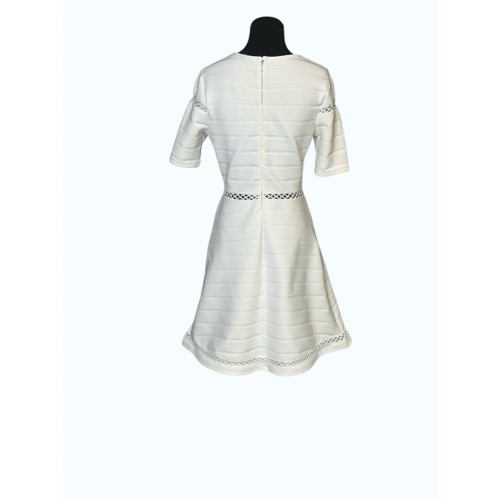 Topshop TOPSHOP white bandage skater mini dress size 6 Size M / US 6-8 / IT 42-44 - 18 Thumbnail