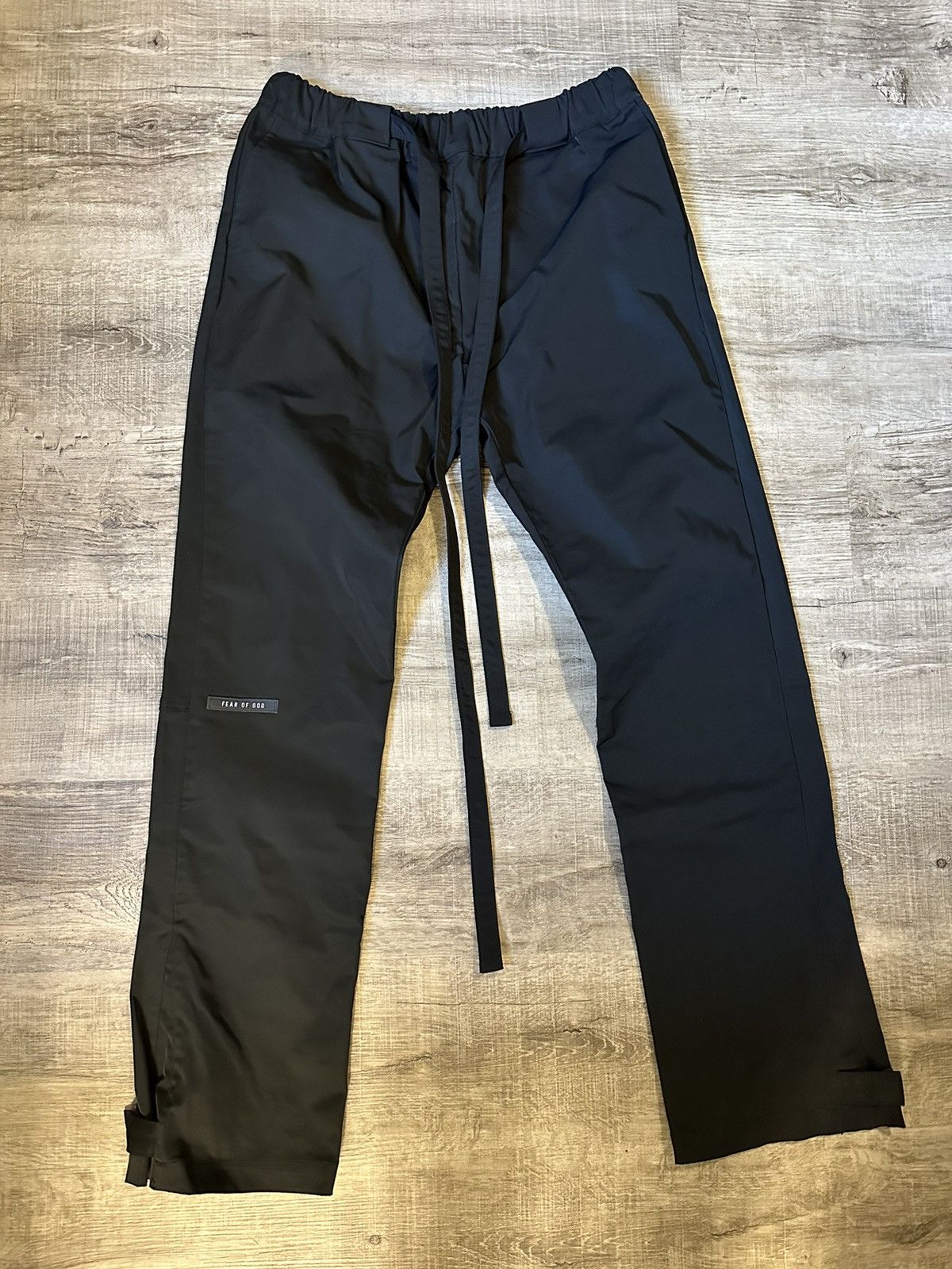 Fear of God Fear of God 6th Collection Black Nylon Pants | Grailed