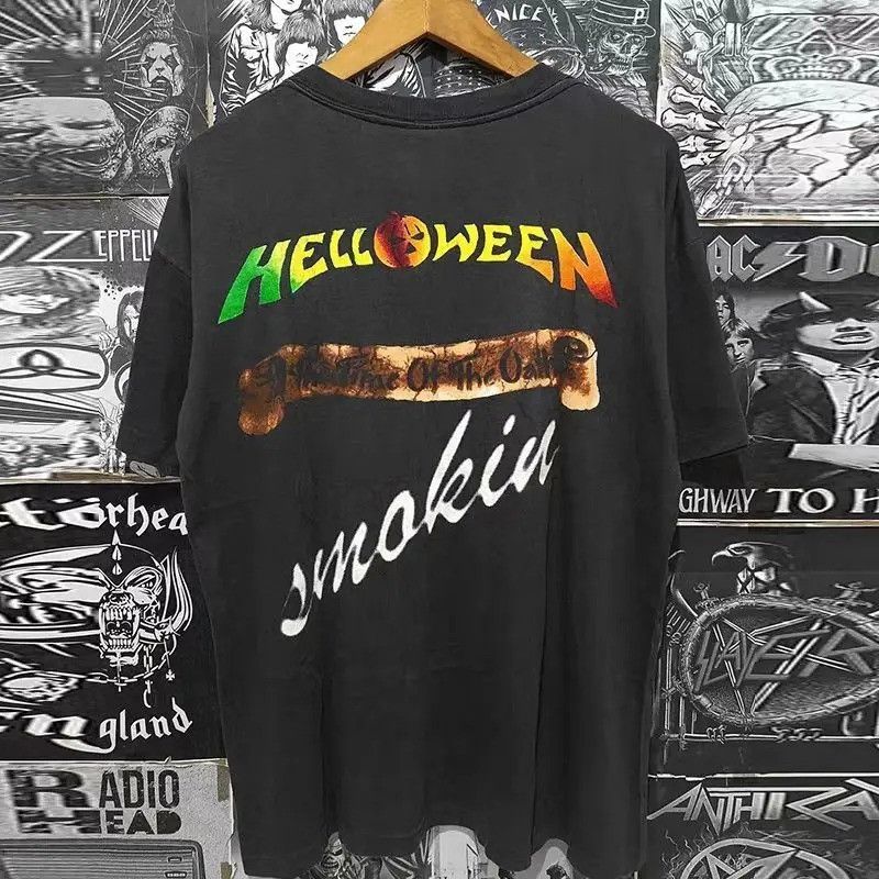 Vintage Vintage Halloween T-Shirt Size US XL / EU 56 / 4 - 2 Thumbnail