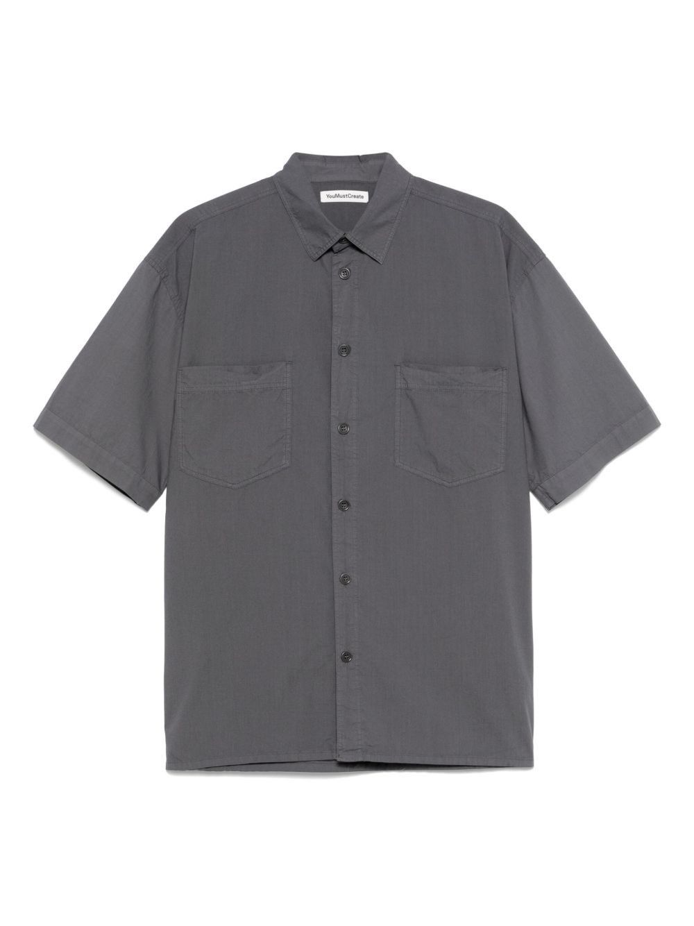 YMC YMC Mitchum Shirt Grey M Made in Portugal NWT Size US M / EU 48-50 / 2 - 1 Thumbnail