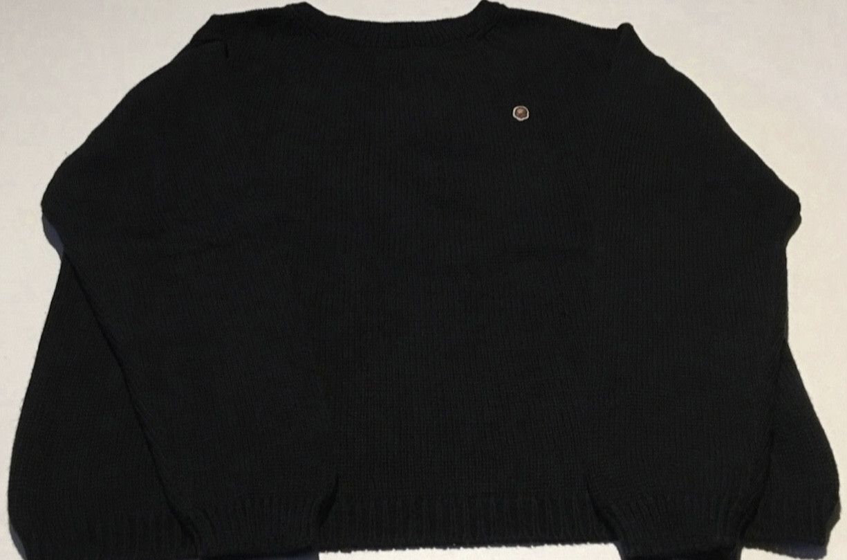 image of Bape Crew Neck Sweater in Black, Men's (Size Small)