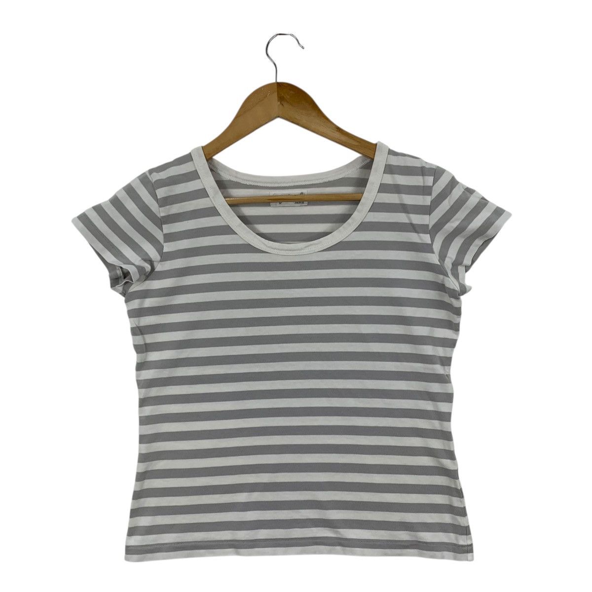 agnes b. AGNES B Paris Stripes Short Sleeve Tshirt Size S / US 4 / IT 40 - 1 Thumbnail