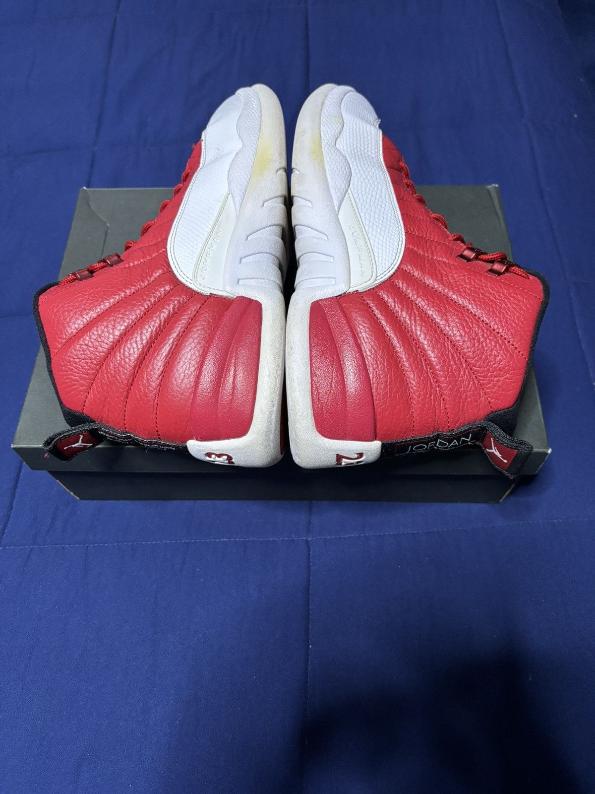 Jordan Brand Jordan 12 Retro Gym Red Size 10.5 Size US 10.5 / EU 43-44 - 2 Thumbnail