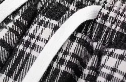 Other 21SS Indigo Union Japan Black Checked Straight Leg Pants Size US 32 / EU 48 - 3 Thumbnail