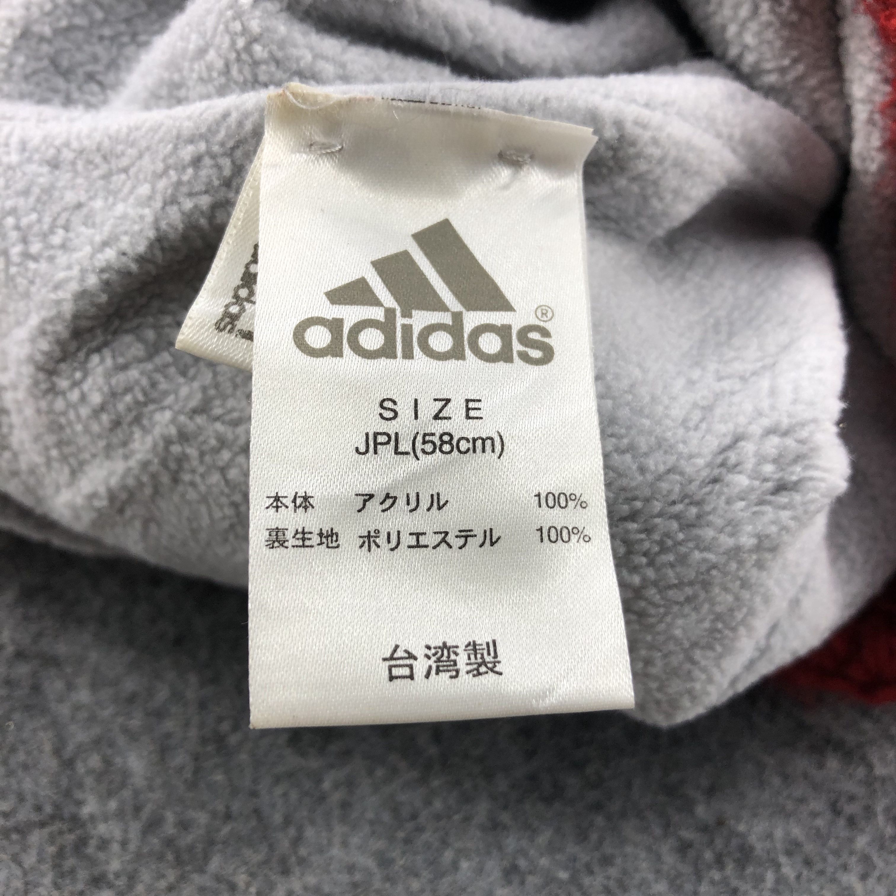 Vintage Adidas Knitted Beanie Snowcap Snow Hat B37 Size ONE SIZE - 4 Thumbnail