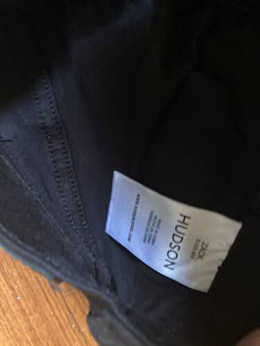 Hudson Skinny Waxed Hudson Jeans Black Size US 30 / EU 46 - 3 Thumbnail