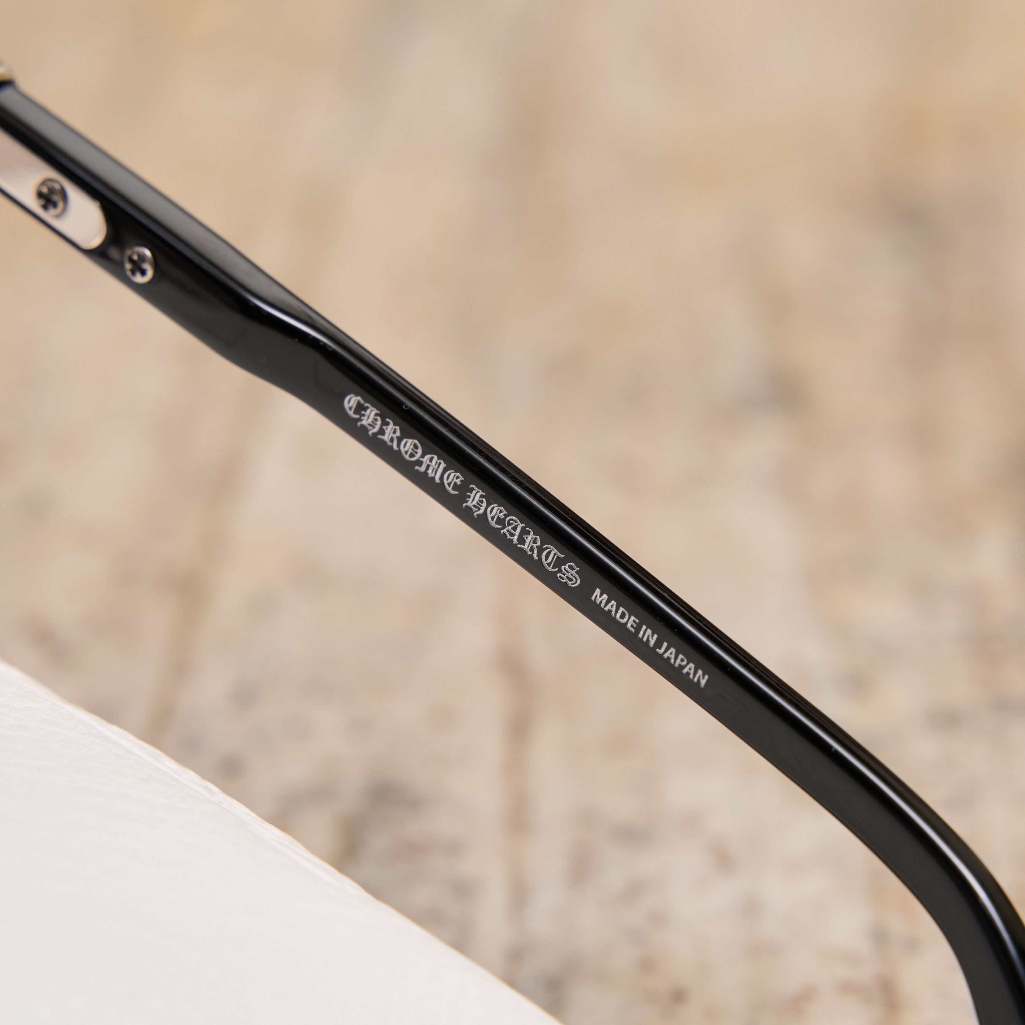 Chrome Hearts CHROME HEARTS BLAZIN Matte Black/Shiny Silver-Black-Plastic Size ONE SIZE - 4 Thumbnail