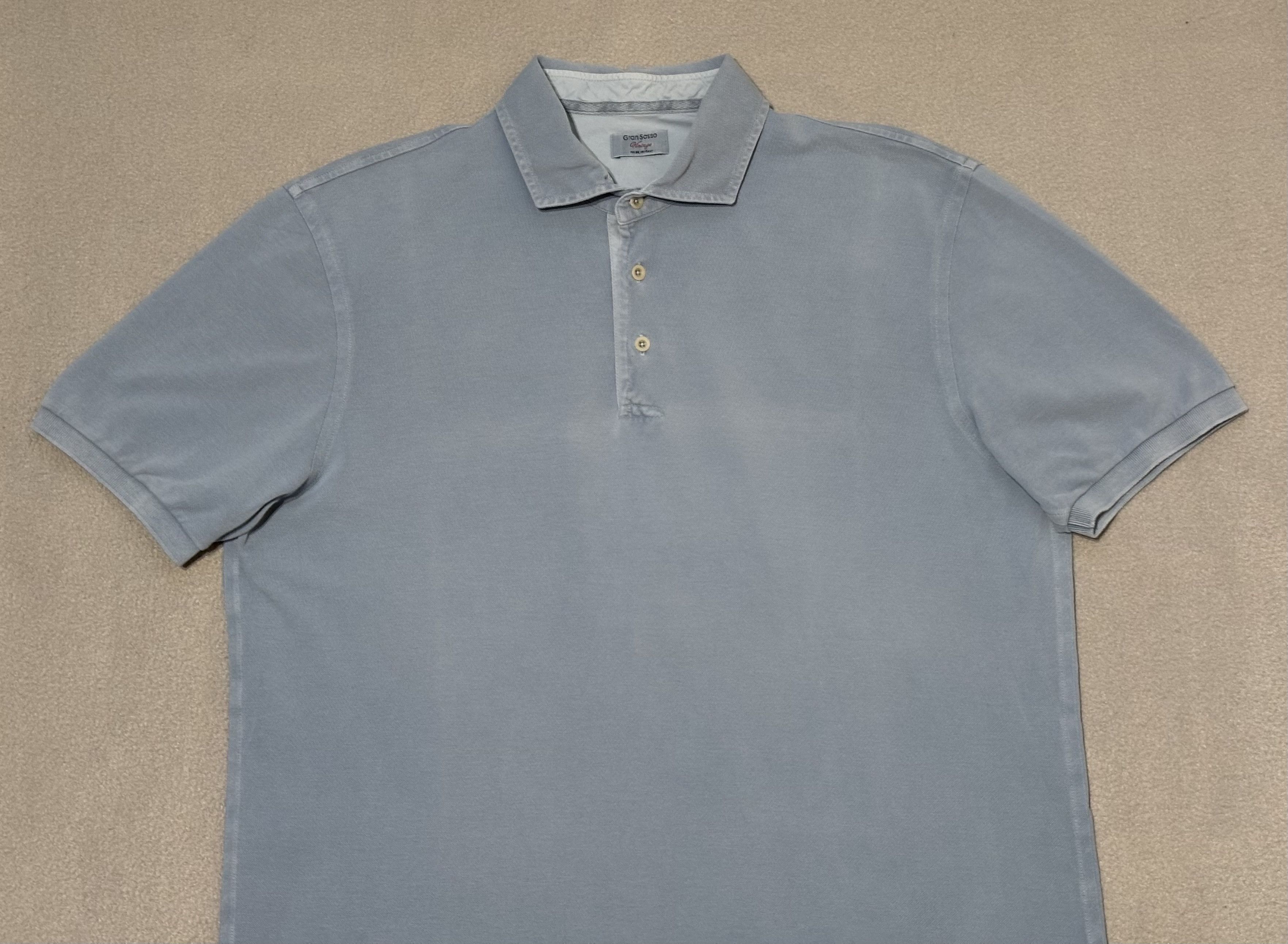 Gran Sasso Gran Sasso Polo Shirt Size 58 Size US XXL / EU 58 / 5 - 6 Thumbnail
