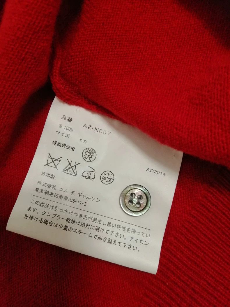Comme des Garcons Comme Des Garcons Classic Knitwear Cardigan Size XS / US 0-2 / IT 36-38 - 3 Thumbnail