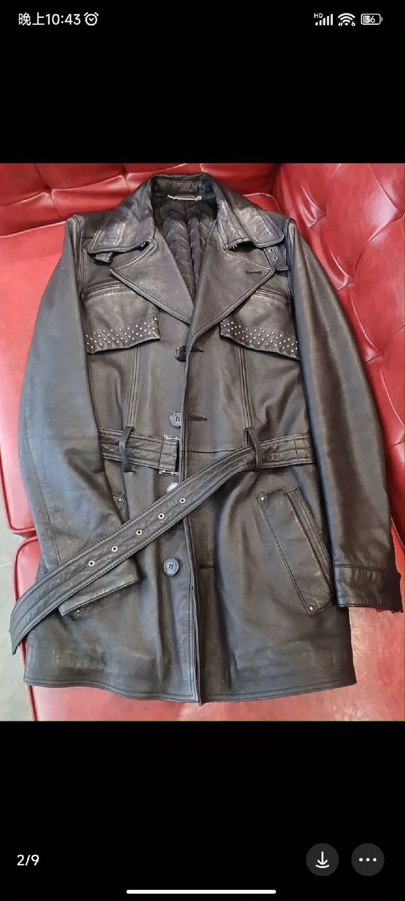 Versace Versace Deerskin trench coat leather jacket Size US M / EU 48-50 / 2 - 6 Thumbnail