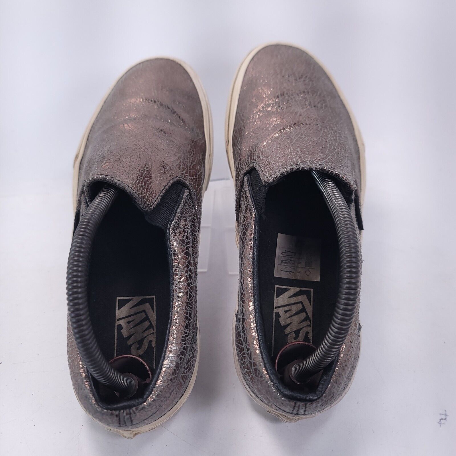 Vans Vans Off the Wall Shoe Womens Size 9 721278 Metallic Pink Size US 9 / IT 39 - 4 Thumbnail