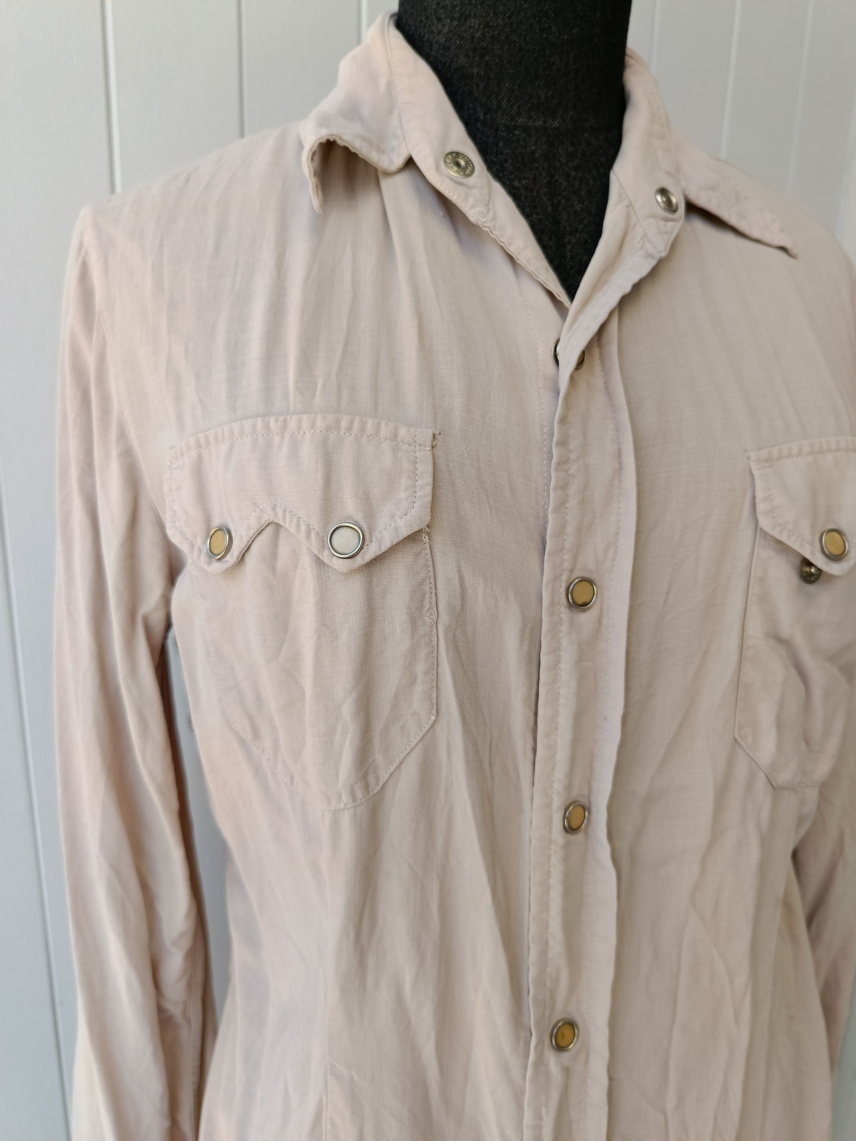 Vintage California Ranchwear 40s 50s rayon USA western snapper shirt Size US XS / EU 42 / 0 - 5 Thumbnail