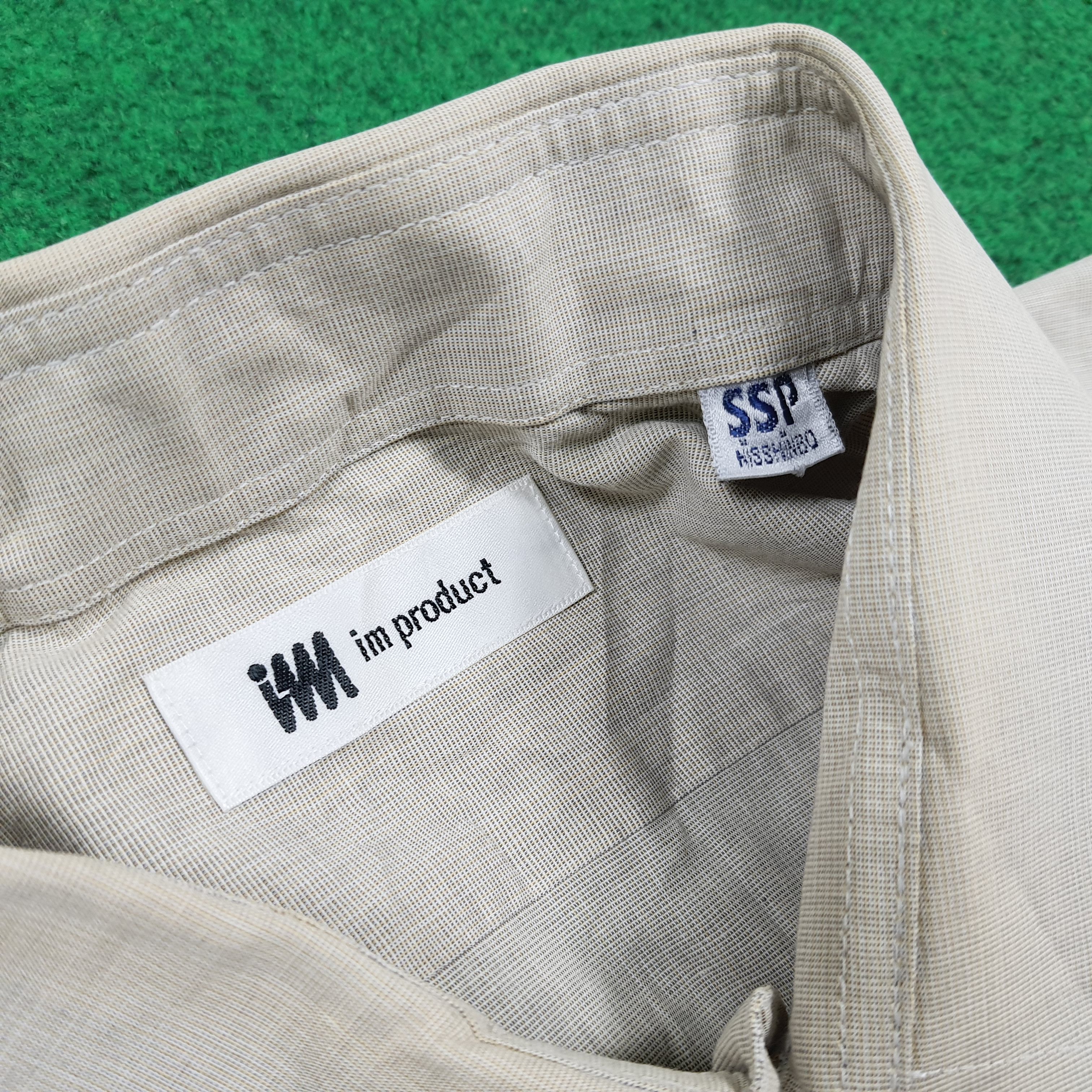 Issey Miyake Vintage Im Product by Issey Miyake Plain Shirt C294N74 Size US L / EU 52-54 / 3 - 4 Thumbnail