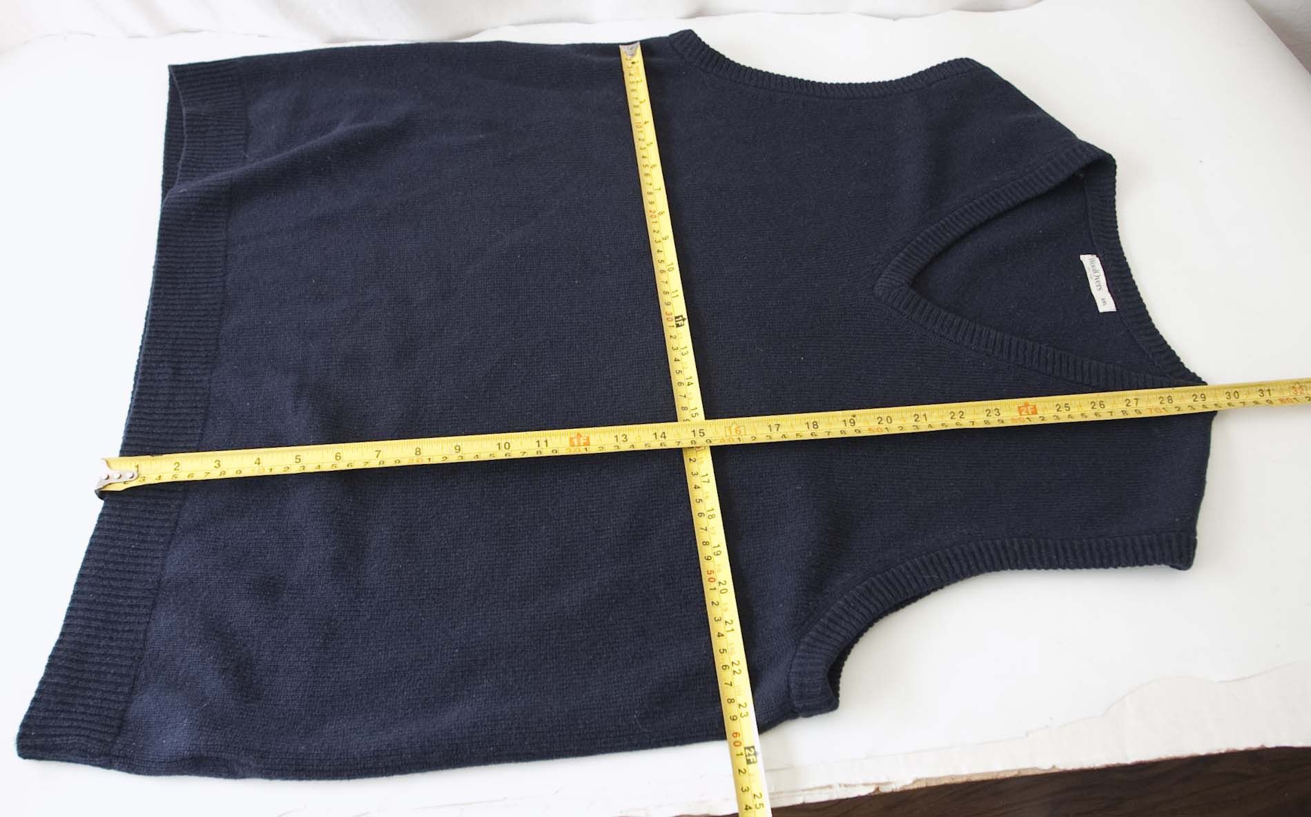 Other WoolOvers Sweater Vest Lambswool Size XXL Dark Blue Size US XXL / EU 58 / 5 - 4 Thumbnail