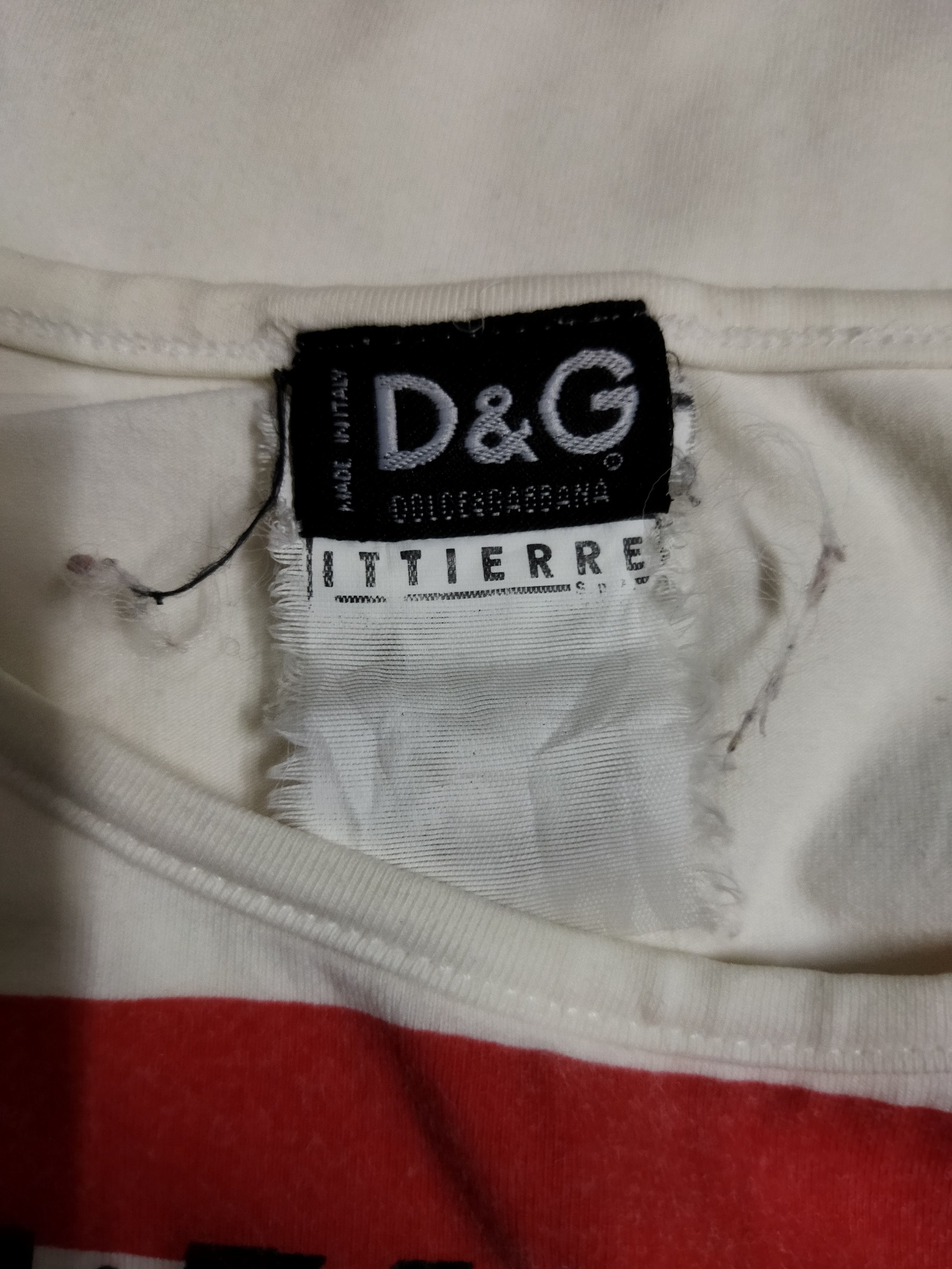 Dolce & Gabbana × Seditionaries Dolce & Gabbana Punk Tank Top Size XS / US 0-2 / IT 36-38 - 3 Thumbnail