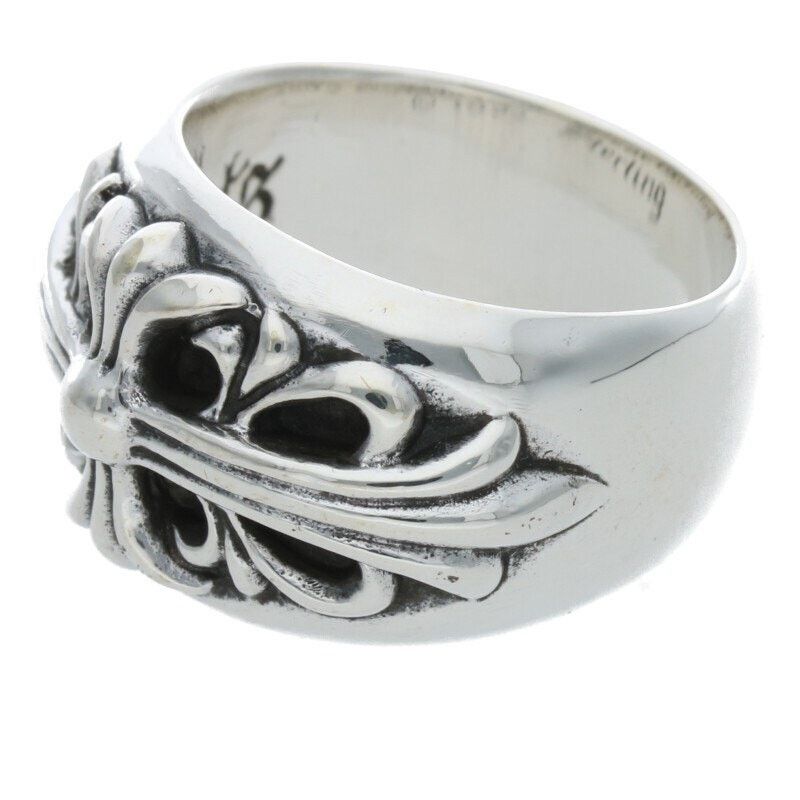 Chrome Hearts Chrome Hearts Floral Cross Silver Ring Size ONE SIZE - 5 Thumbnail