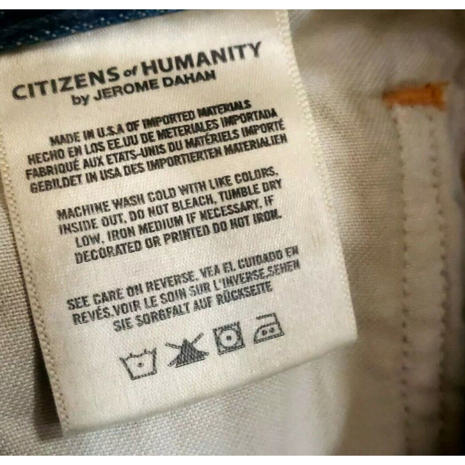 Citizens Of Humanity Citizens Of Humanity Dree Croped High Rise Slim Straight Size 25" / US 0 / IT 36 - 5 Thumbnail