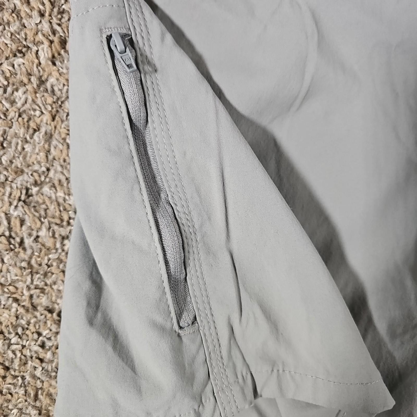 Wrangler Wrangler Sz 36 Nylon Gray Hiking Shorts Size US 36 / EU 52 - 2 Thumbnail