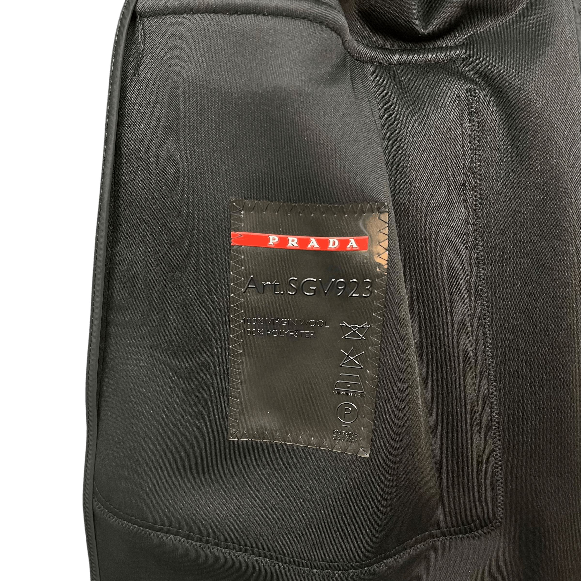 Prada Prada 2007 Wool Buckle Clasp Duffle Coat Black (Size L) Size US L / EU 52-54 / 3 - 4 Thumbnail